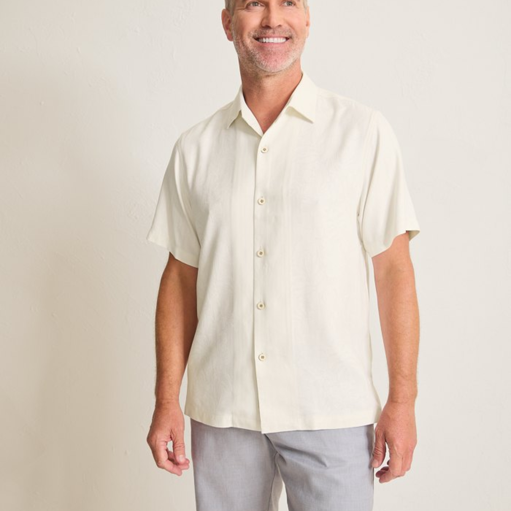 Tommy Bahama SHORT SLEEVE MAUI BORDER SILK | Continental