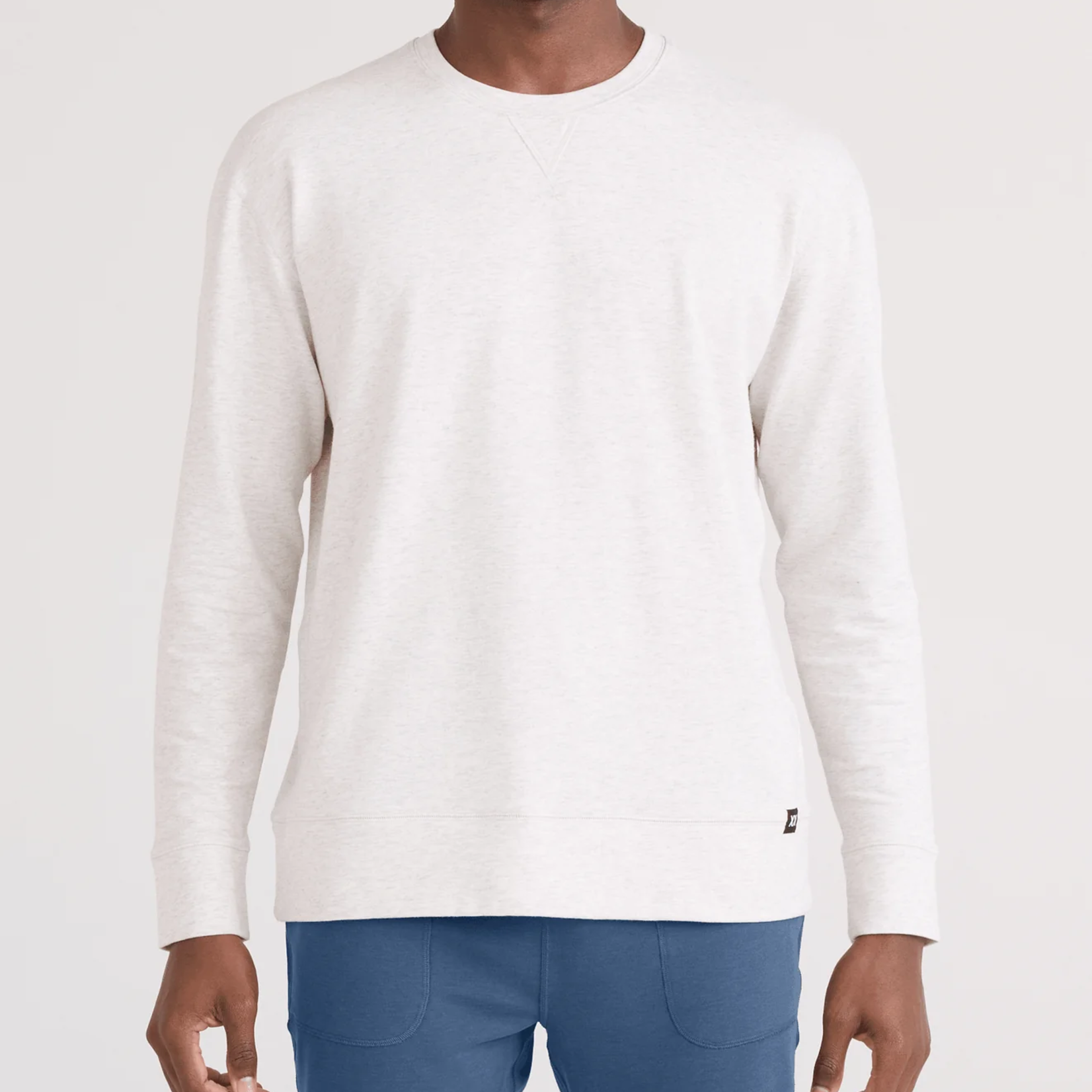 SAXX 3SIX FIVE CREWNECK SWEATSHIRT | Steel Heather