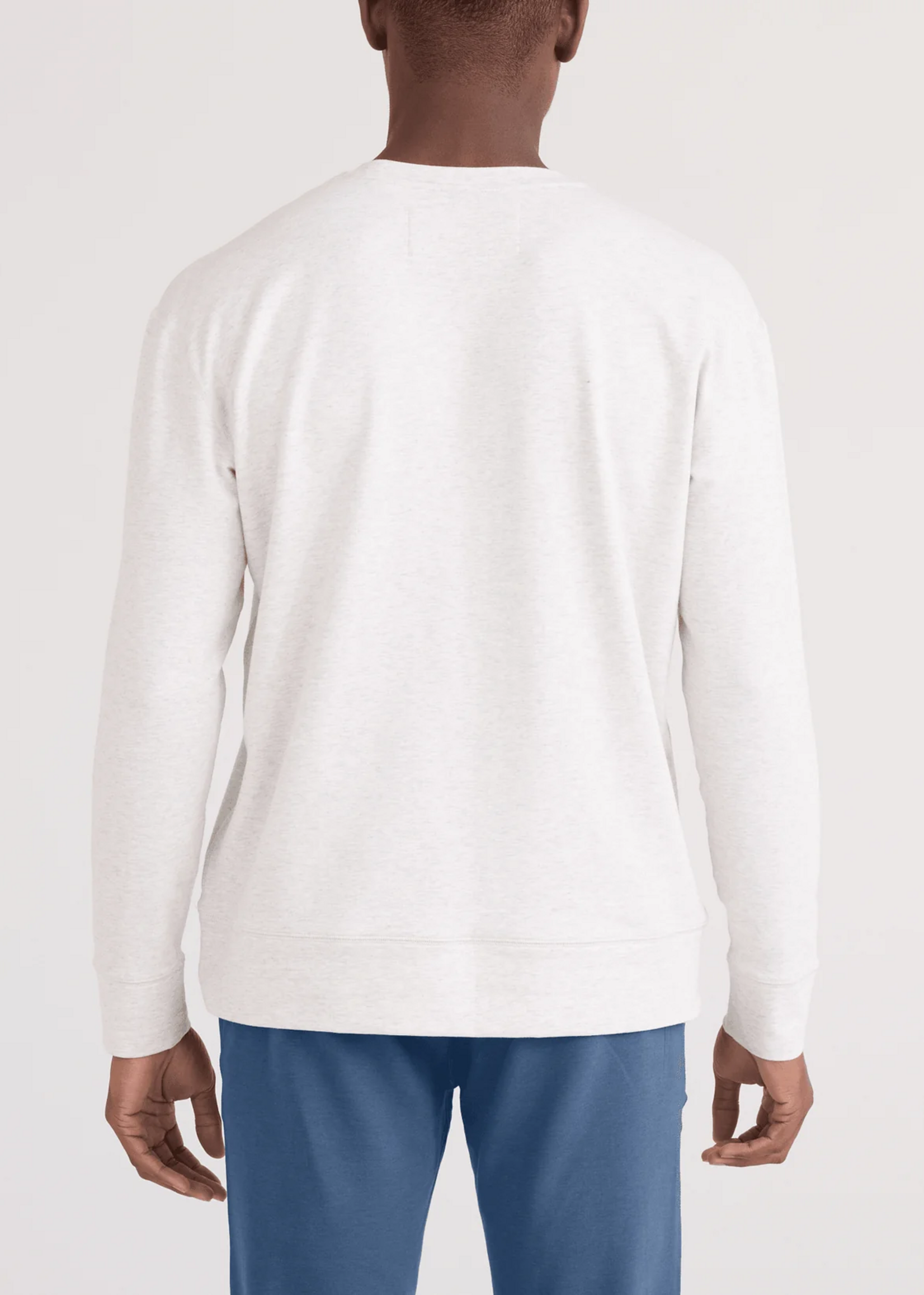 SAXX 3SIX FIVE CREWNECK SWEATSHIRT | Steel Heather