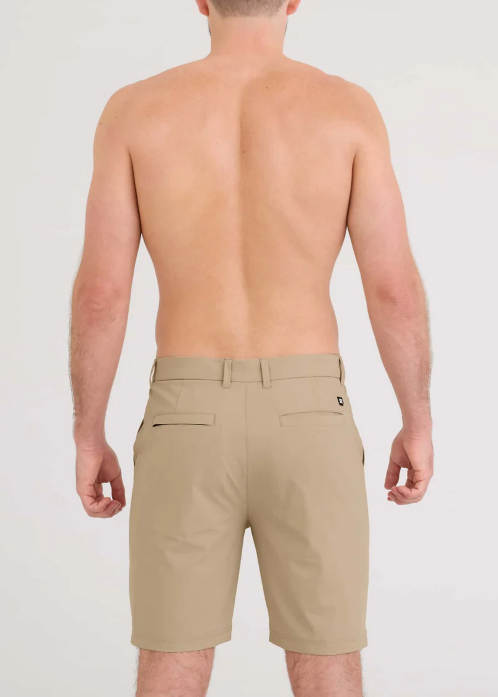 SAXX 8" CADDIE GOLF SHORT | The Perfect Khaki