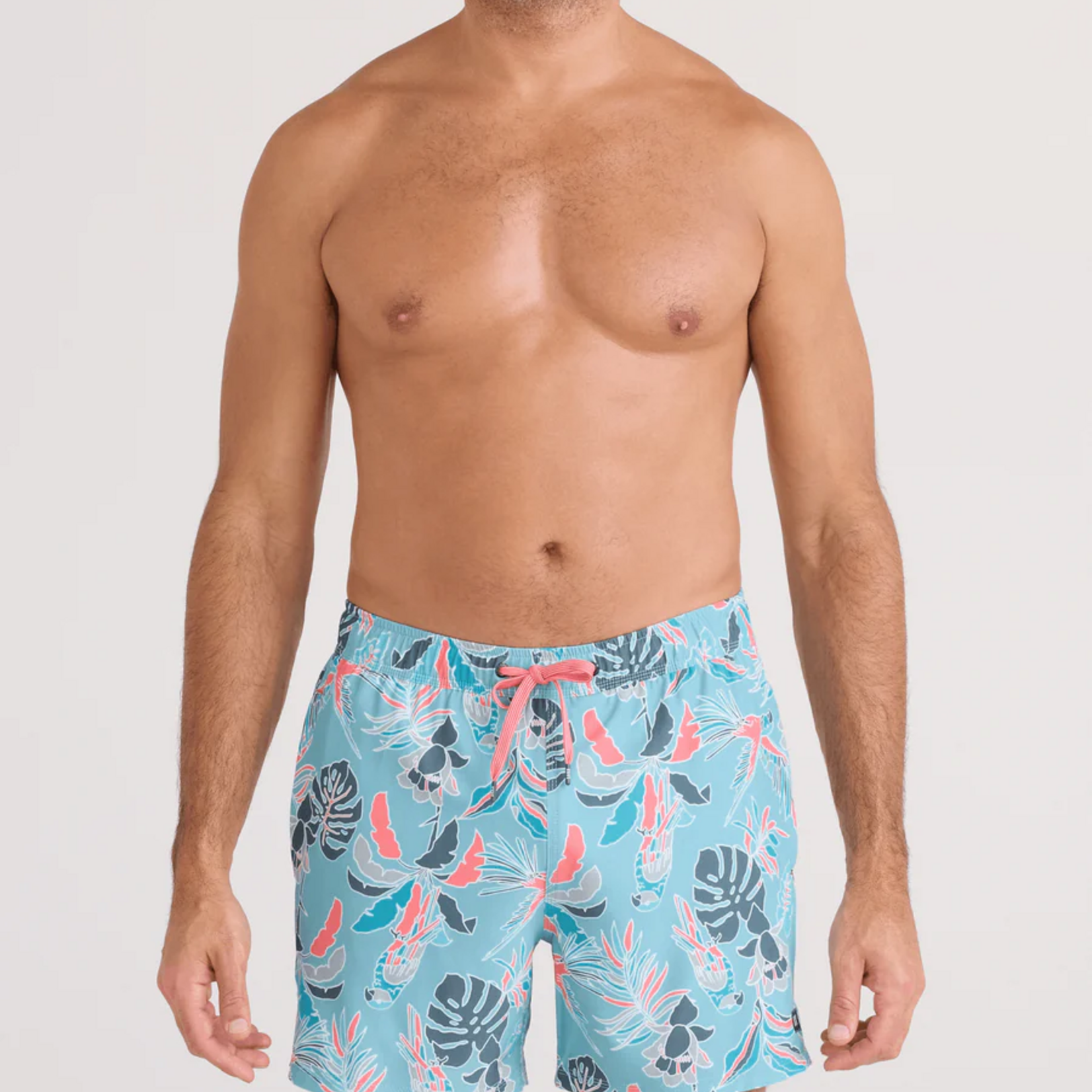 SAXX 5" OH BUOY | ISLAND TROPICS Blue Tide