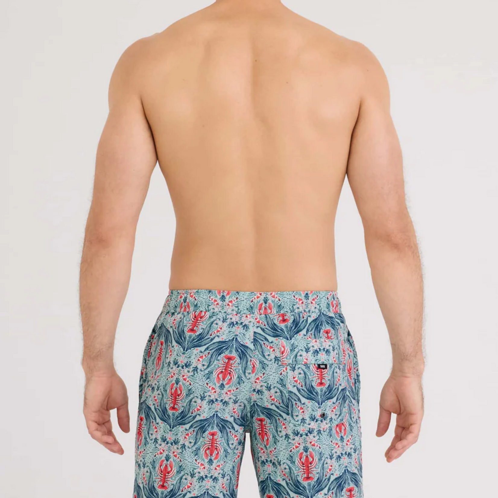 SAXX 7" OH BUOY | Lobster Flourish Mint