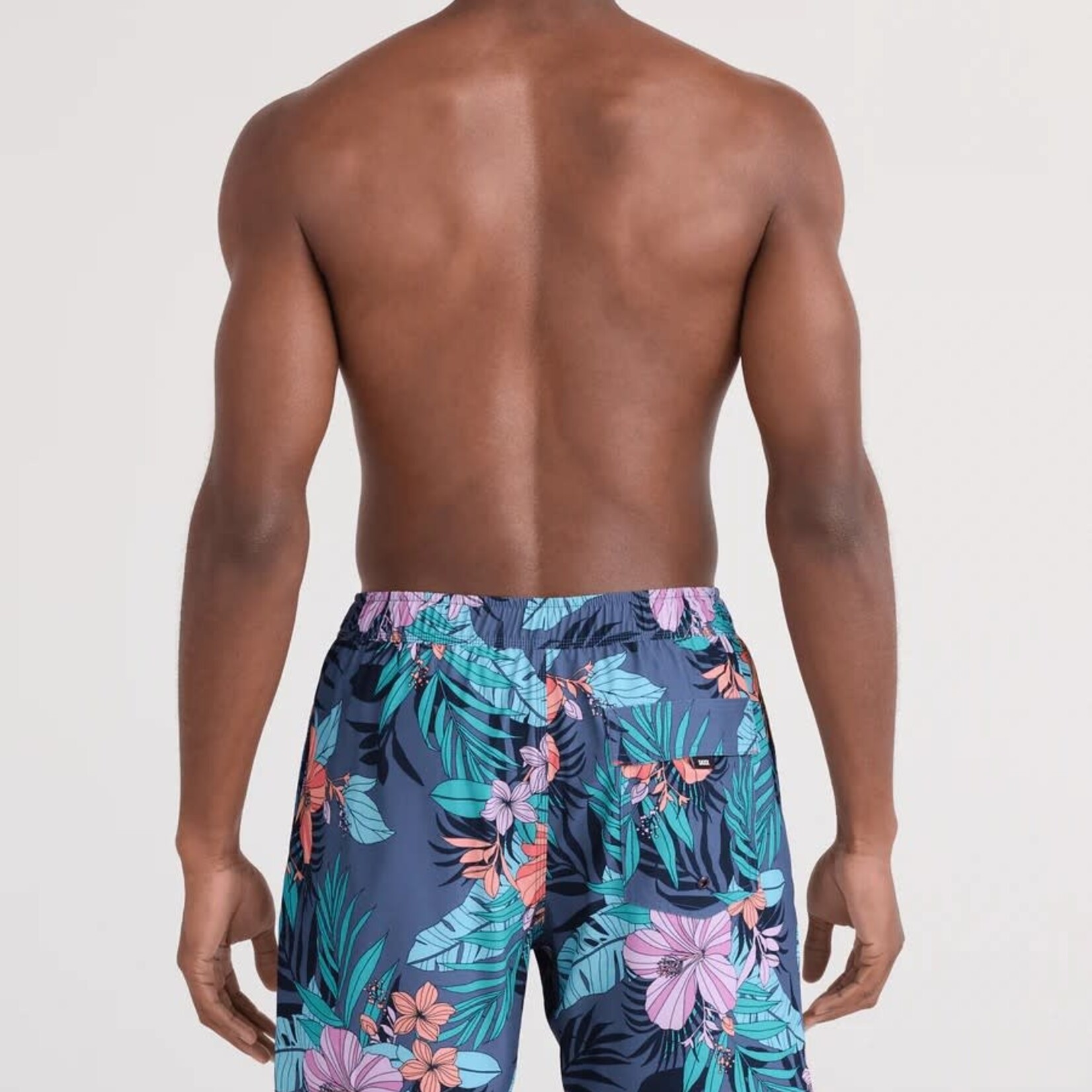 SAXX 7" OH BUOY | Hibiscus Jungle Indigo
