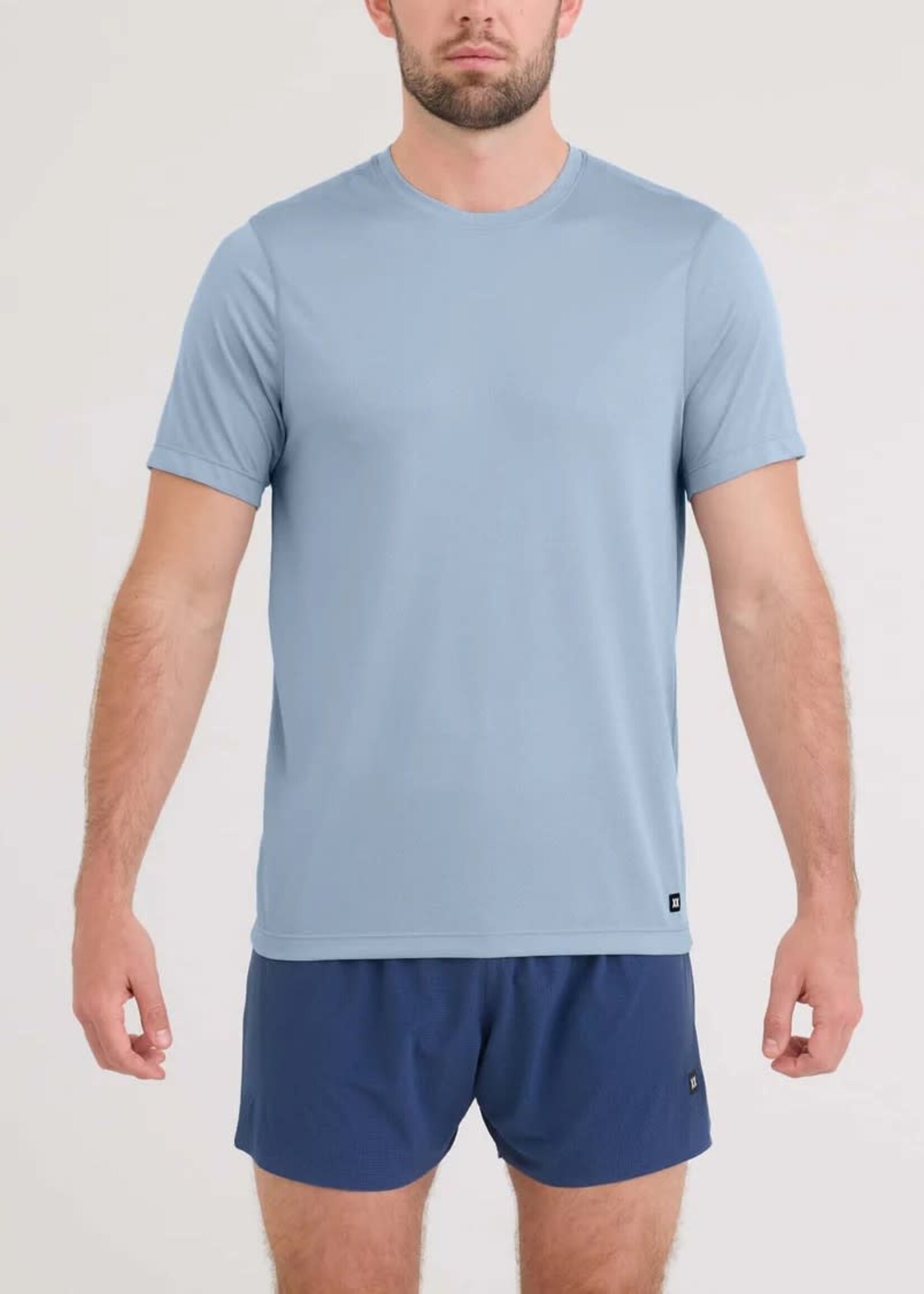 SAXX MULTI SPORT TECH TEE | Blue Fog