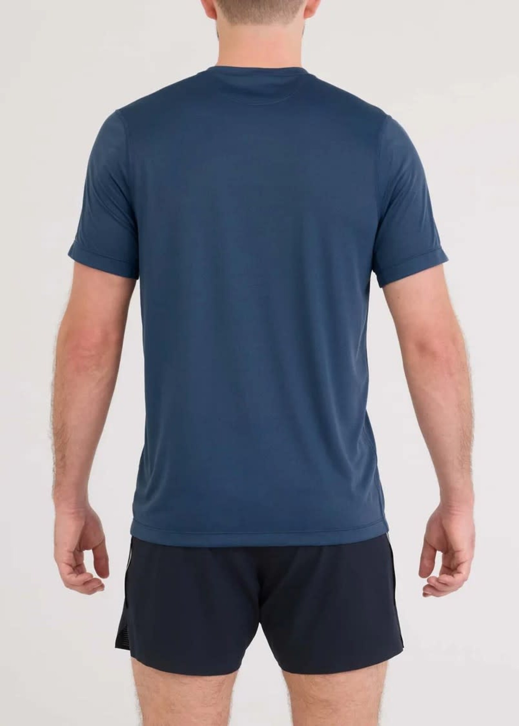 SAXX MULTI SPORT TECH TEE | Washed Indigo