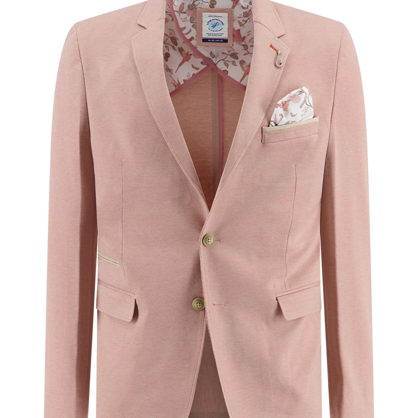 A Fish Named Fred PIQUE BLAZER |  Coral