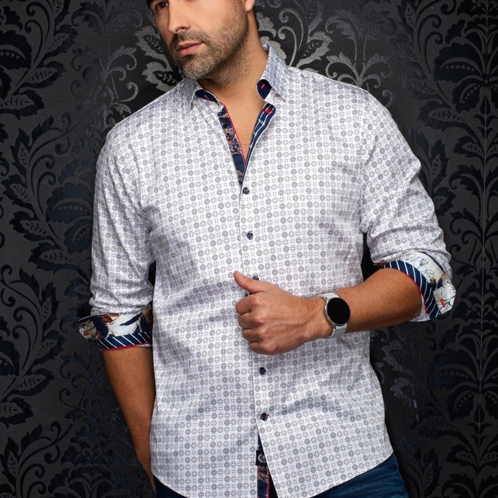 Au Noir SKYDALE Long Sleeve | White