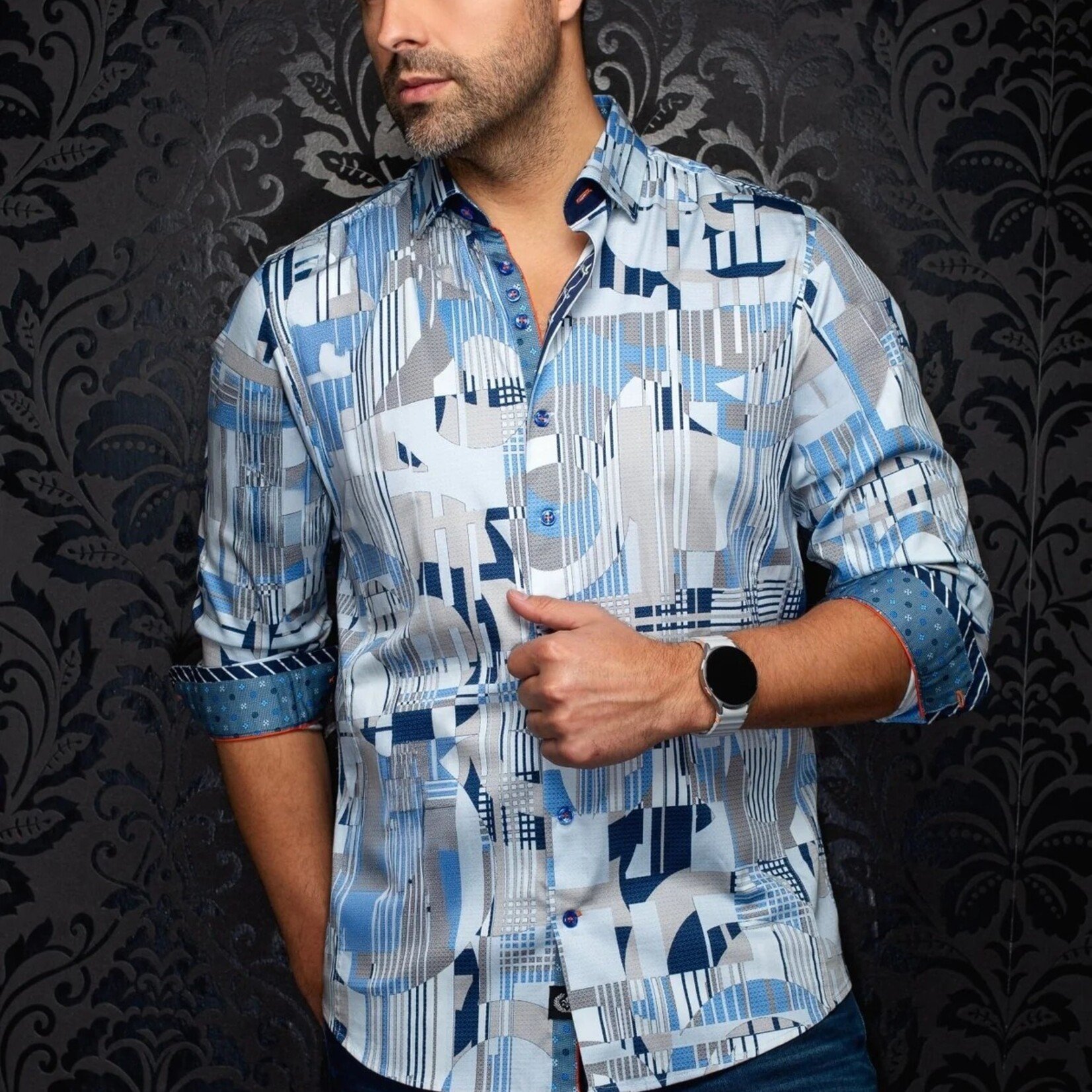 Au Noir LAJEDO LONG SLEEVE | Light Blue