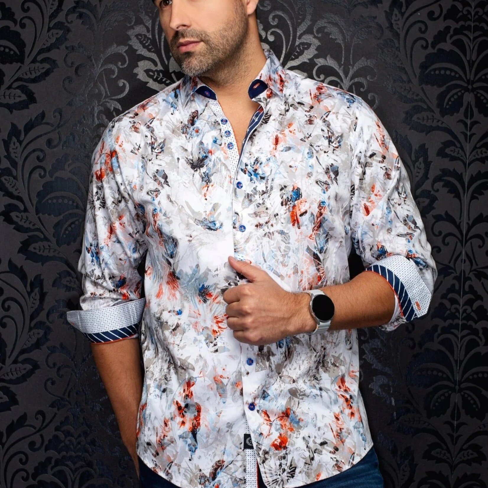 Au Noir CEBU LONG SLEEVE | White