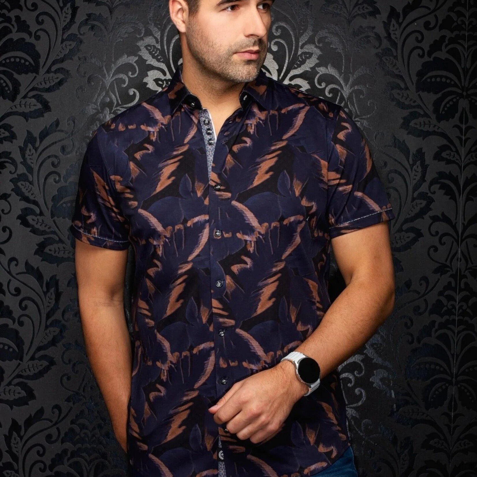 Au Noir SILVERCLIFF SHORT SLEEVE | Black