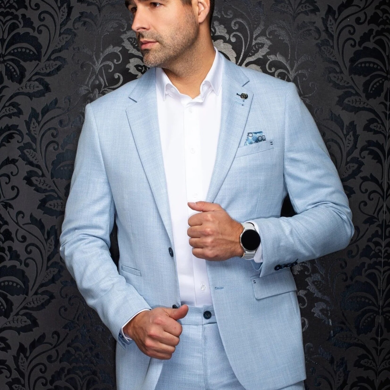 Au Noir CODY Blazer | Light Blue
