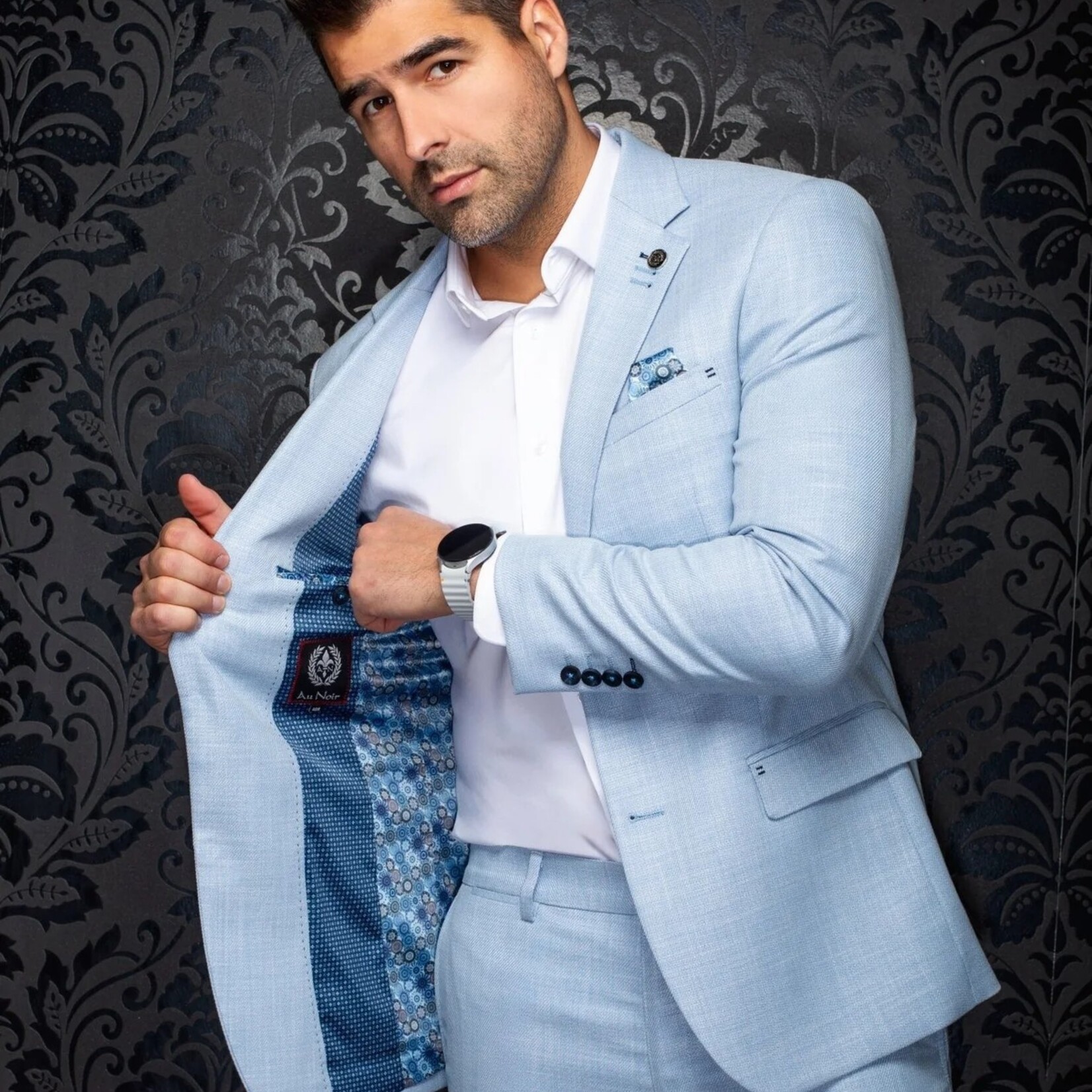 Au Noir CODY Blazer | Light Blue