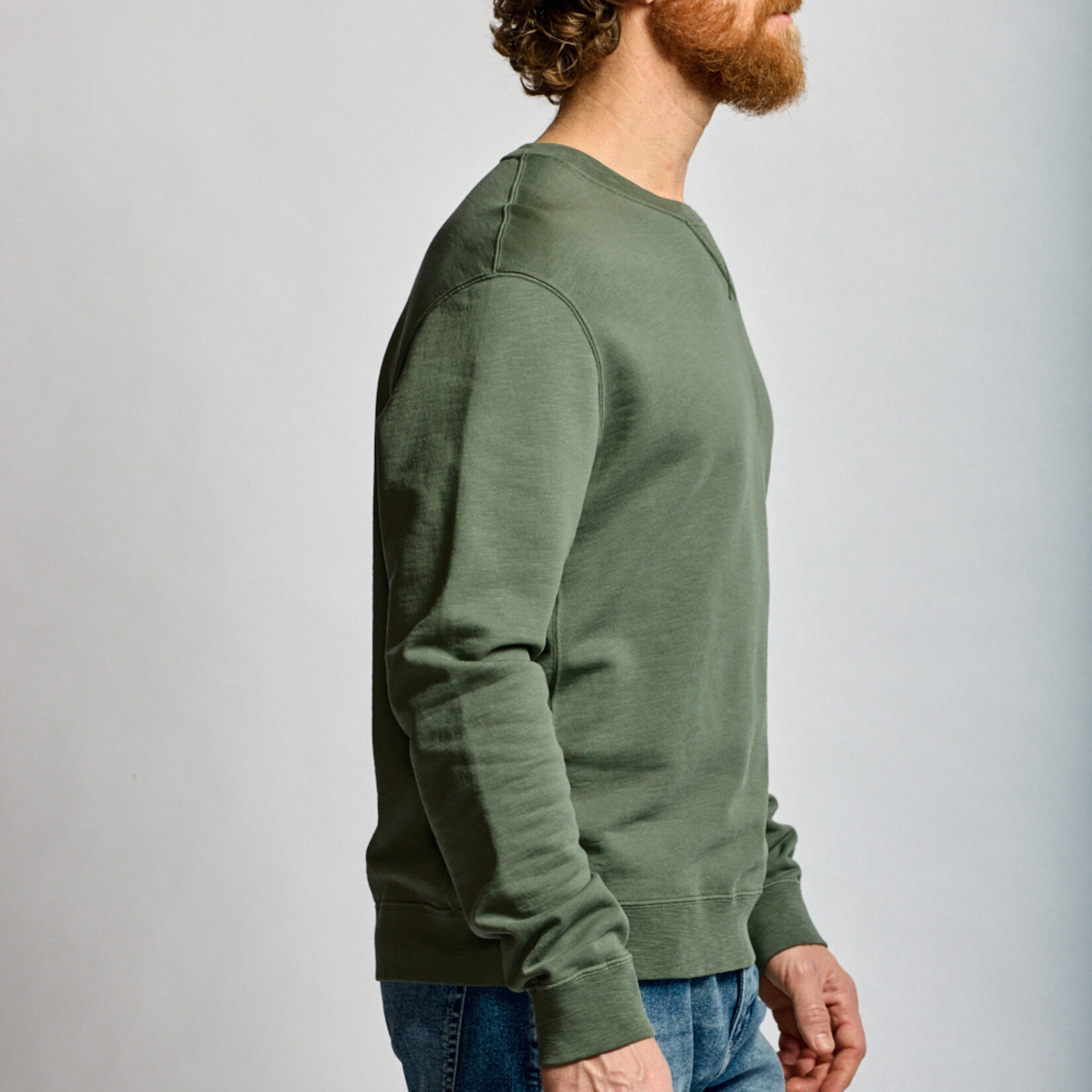 Easy Mondays CREW SLUB SWEATSHIRT | Thyme