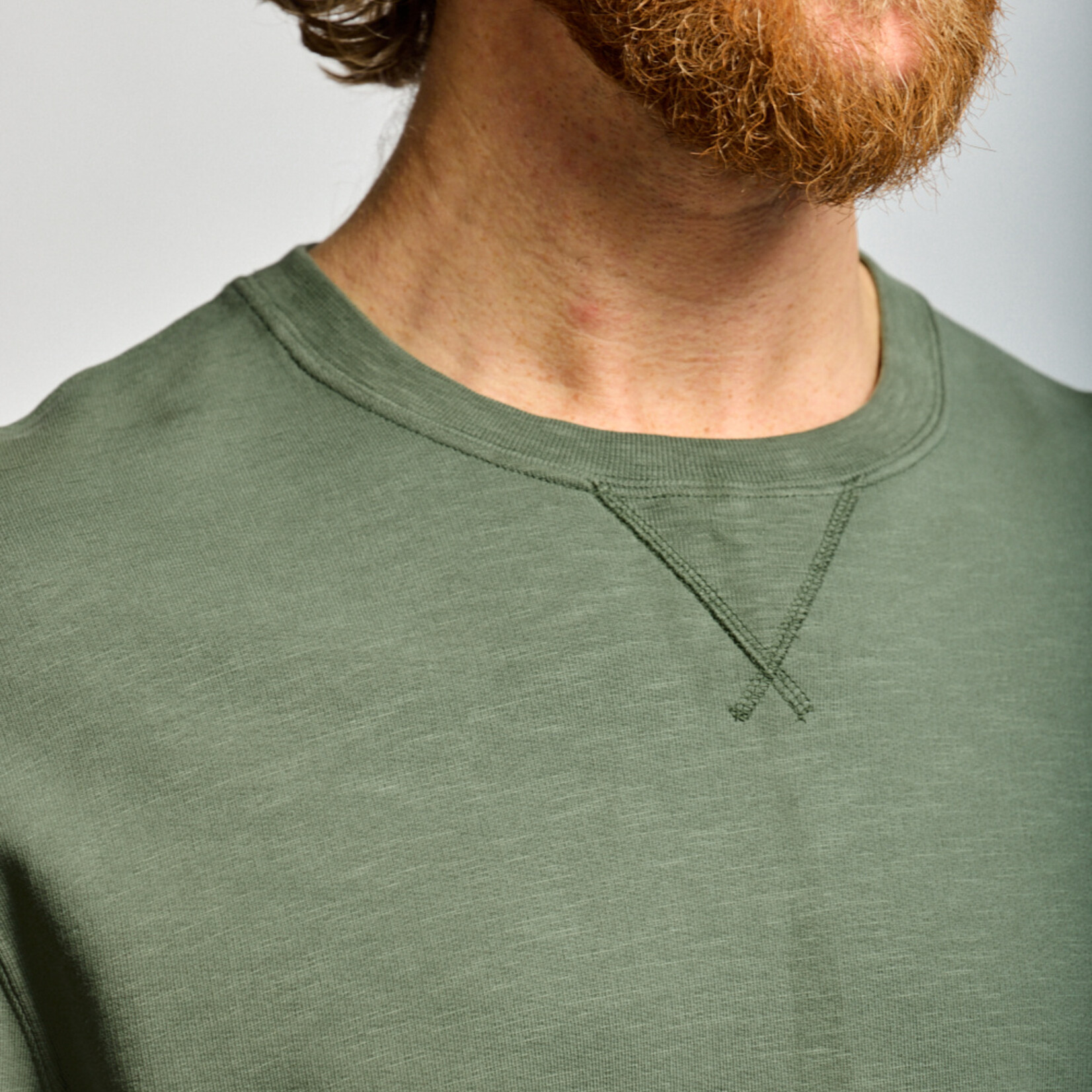 Easy Mondays CREW SLUB SWEATSHIRT | Thyme