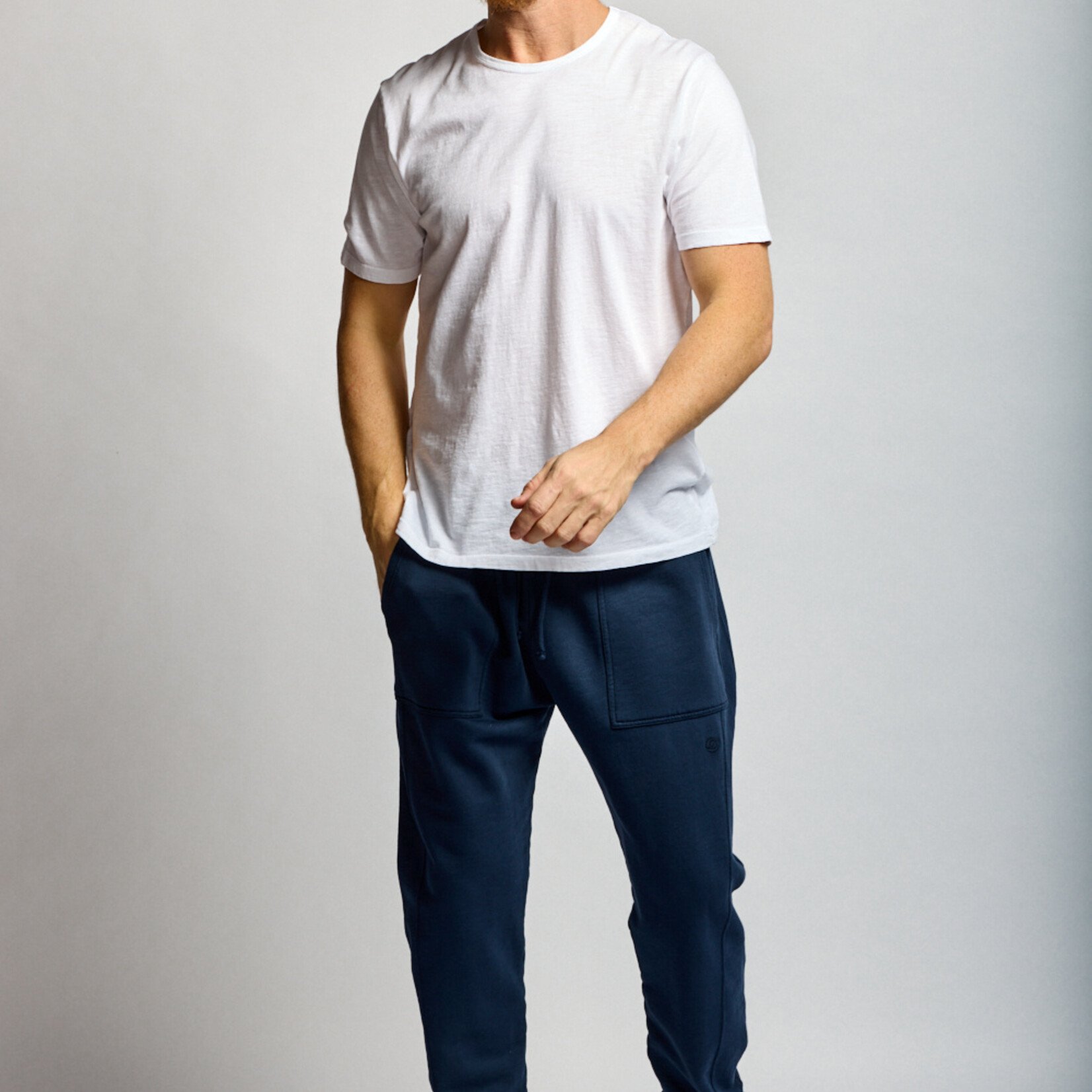 Easy Mondays SLUB SWEATPANT | Navy