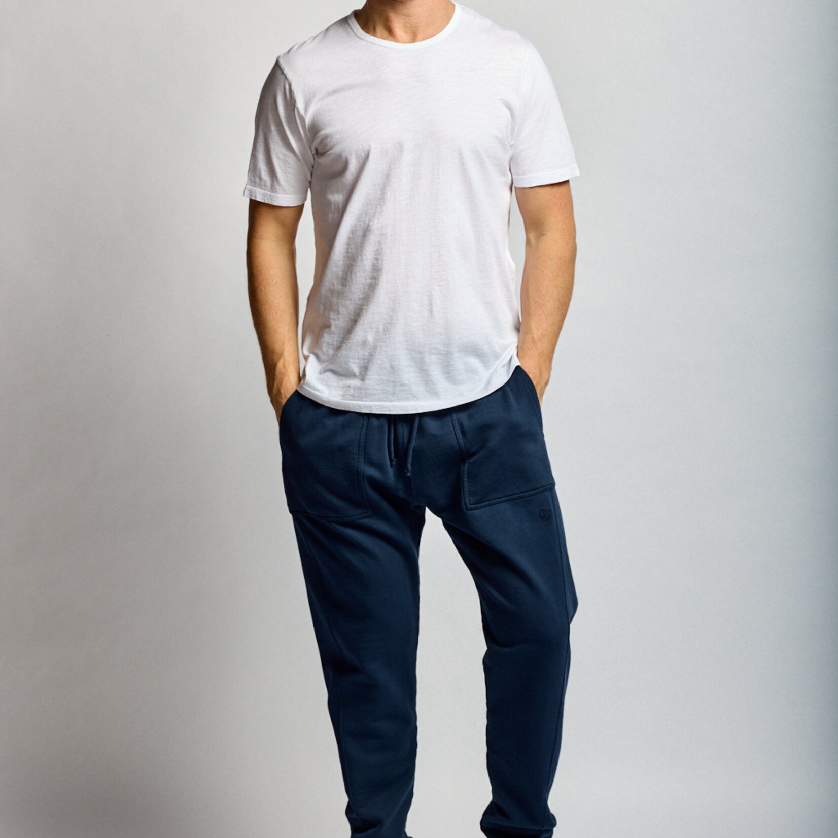 Easy Mondays SLUB SWEATPANT | Navy