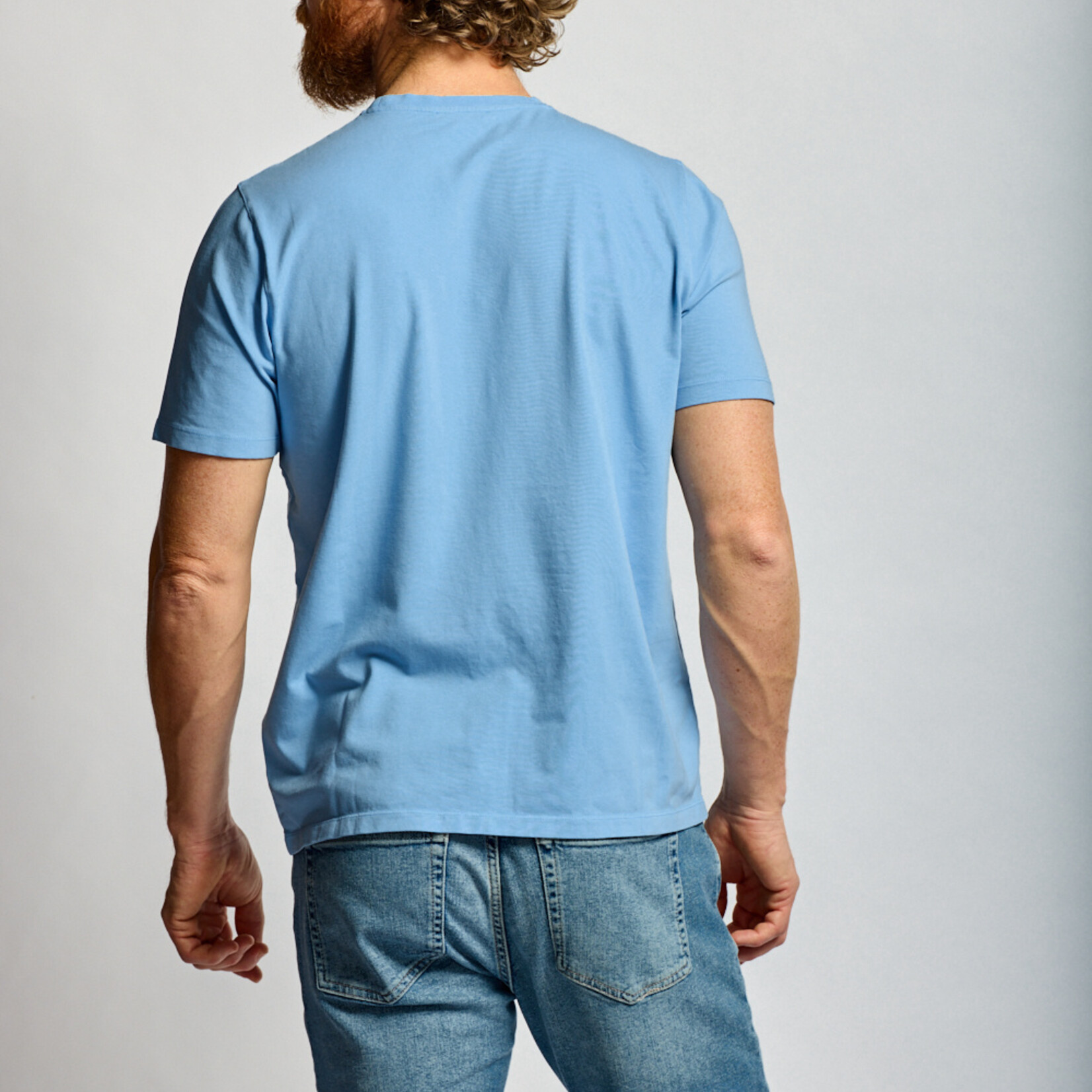 Easy Mondays CREW NECK T-SHIRT | Azure