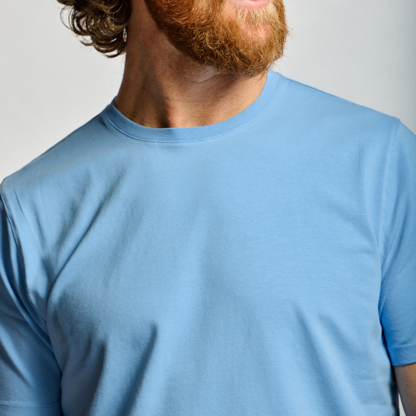 Easy Mondays CREW NECK T-SHIRT | Azure