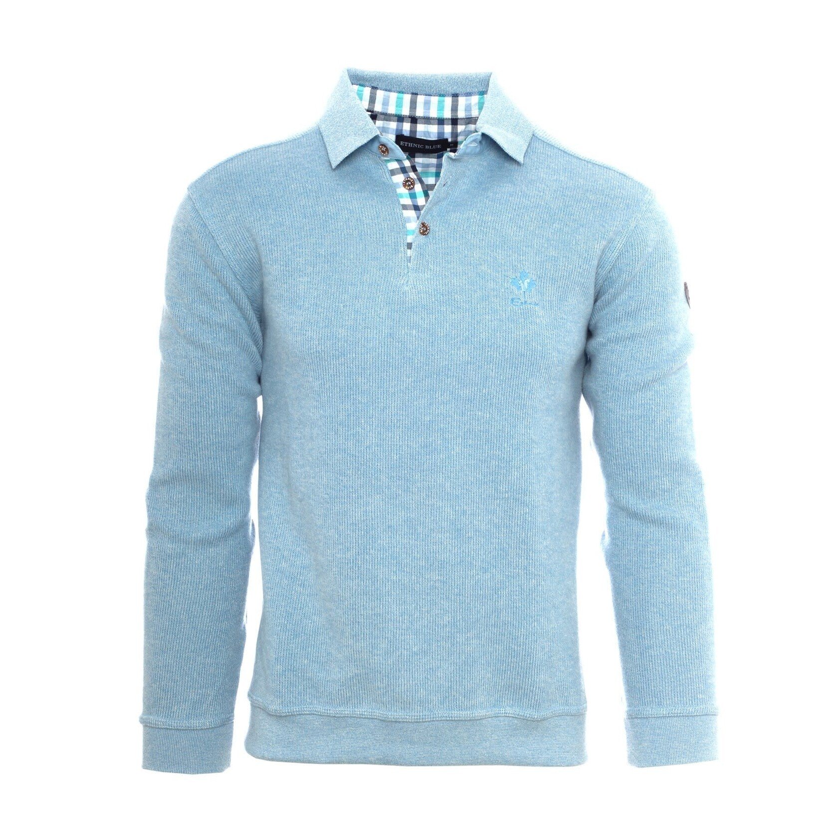 Ethnic Blue SIGNATURE SOFT TOUCH POLO | Sky Blue
