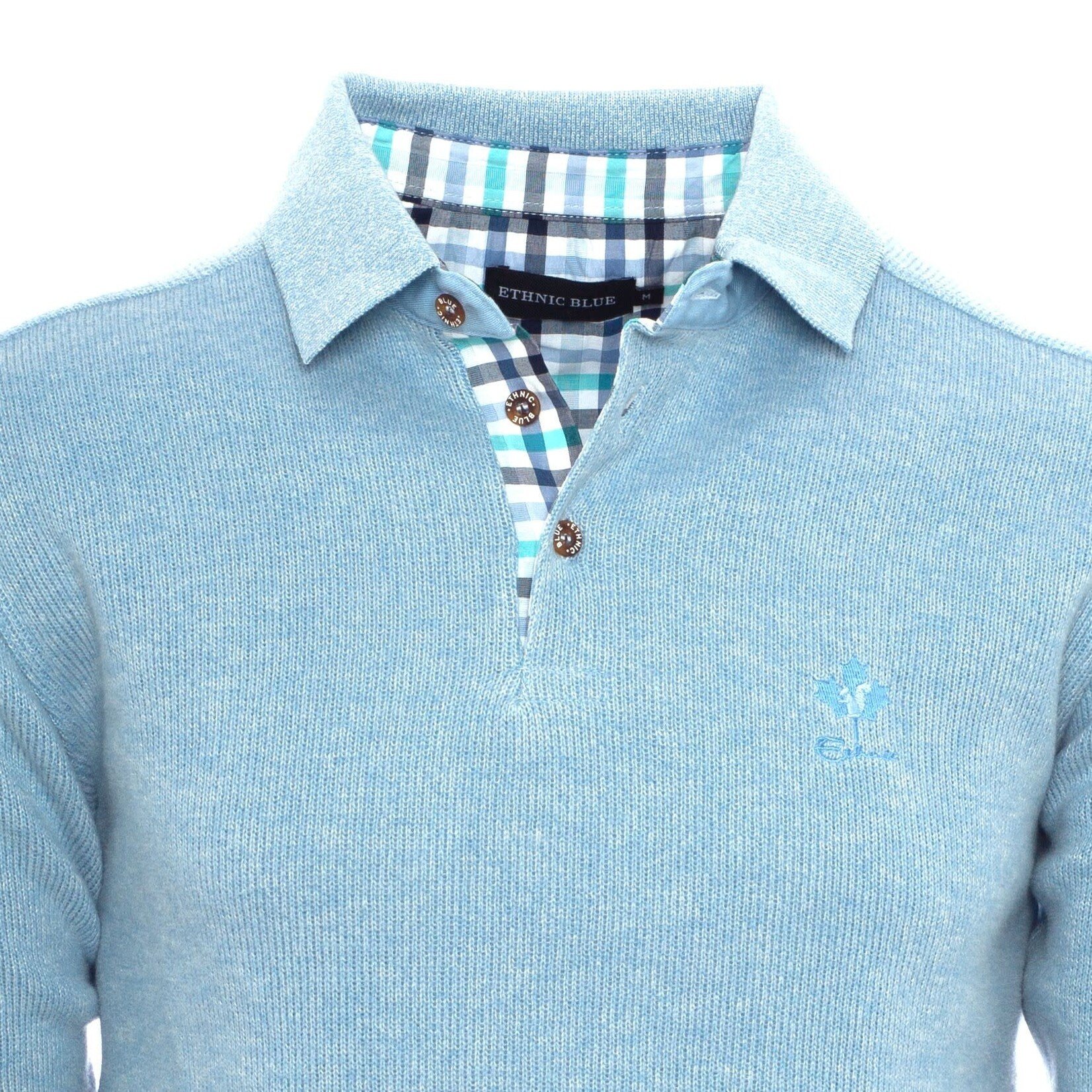 Ethnic Blue SIGNATURE SOFT TOUCH POLO | Sky Blue