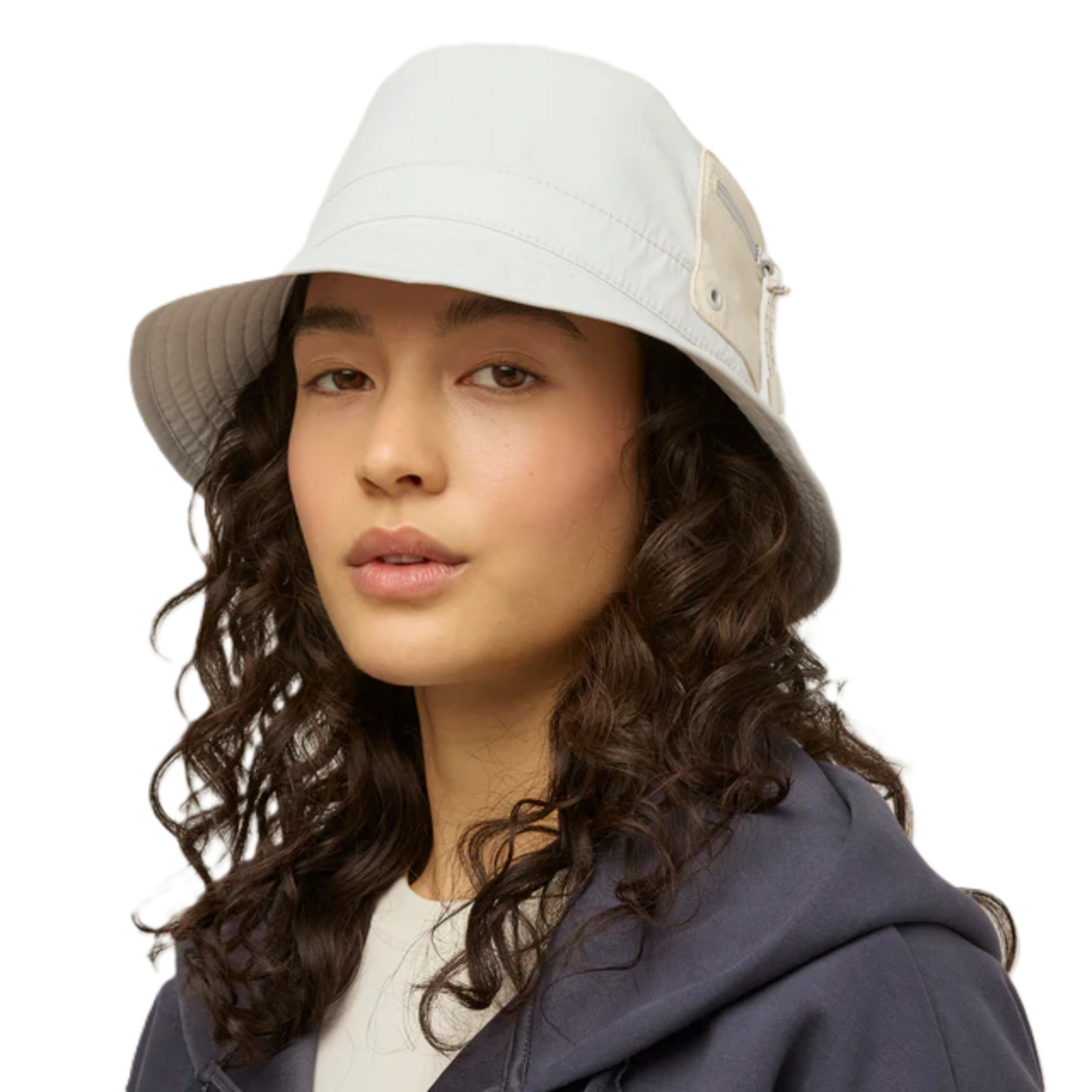 Tilley ZIP POCKET BUCKET | Light Grey/Stone