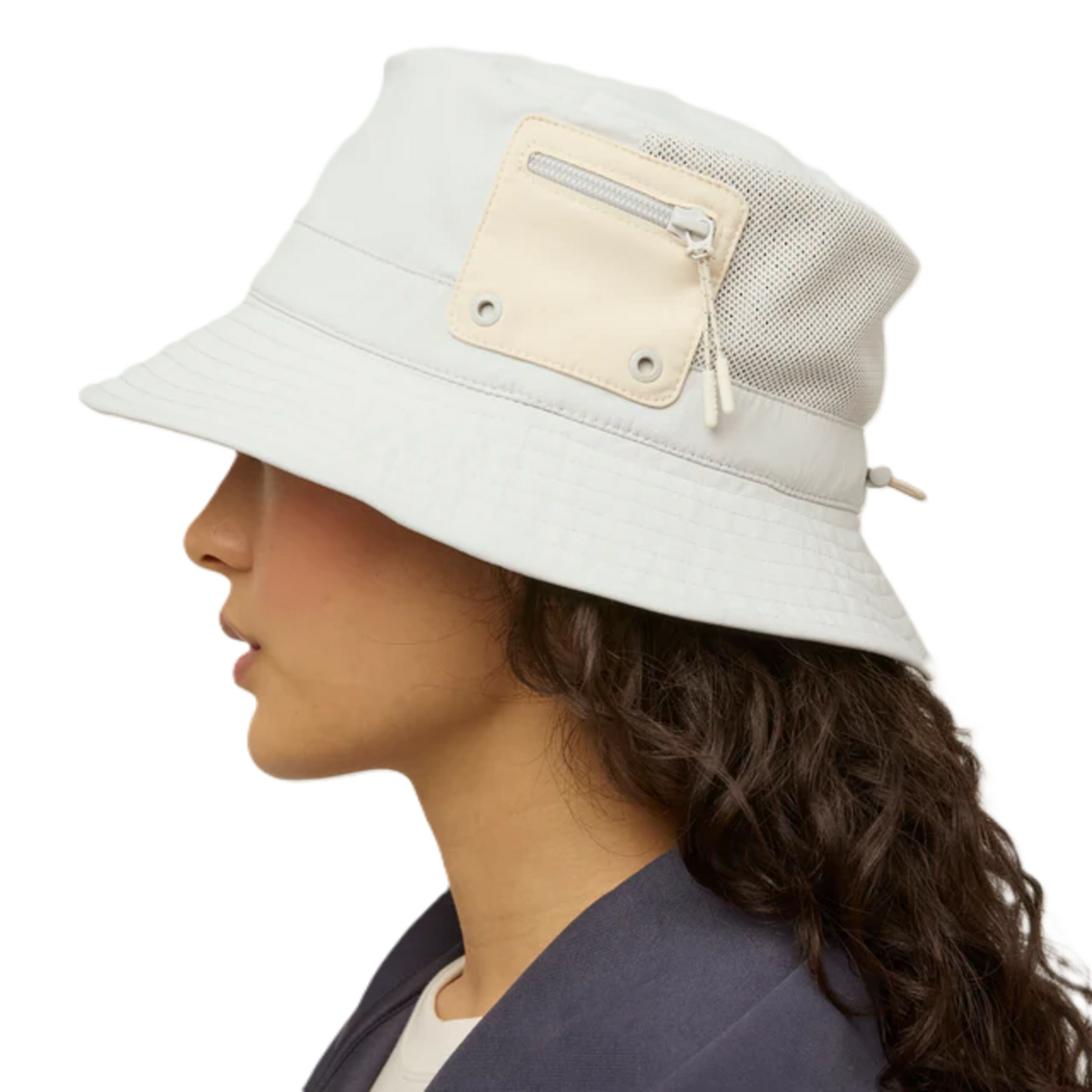 Tilley ZIP POCKET BUCKET | Light Grey/Stone
