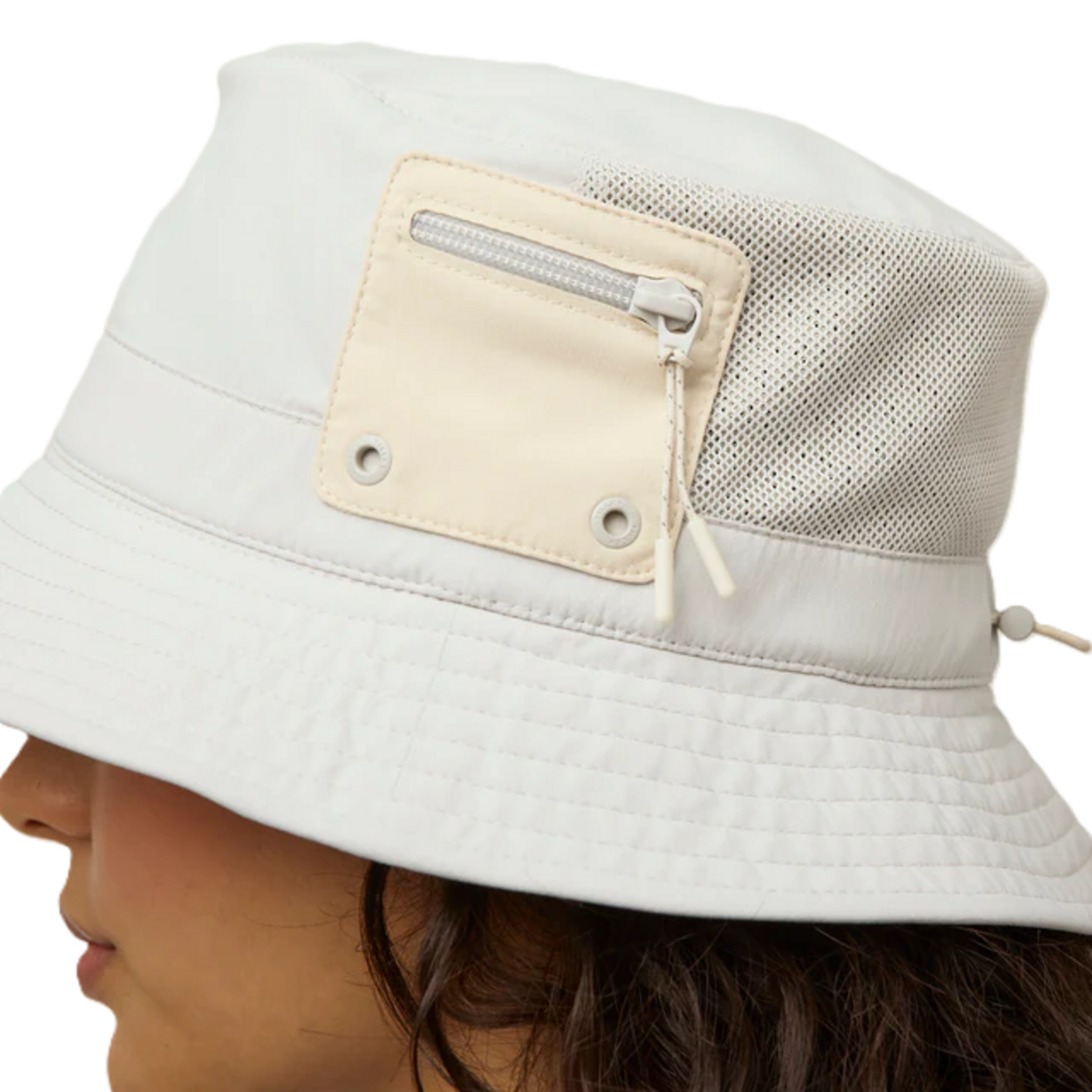 Tilley ZIP POCKET BUCKET | Light Grey/Stone