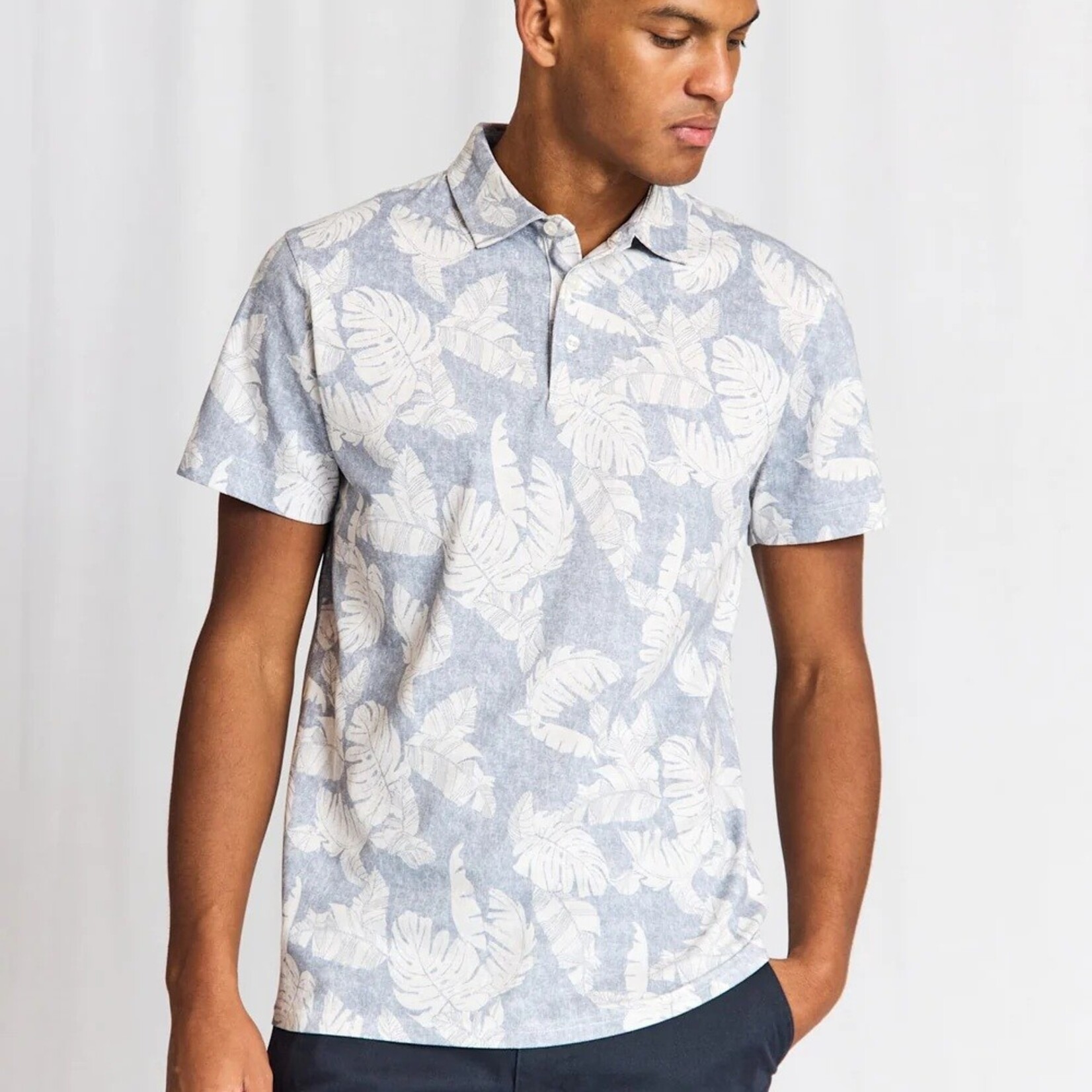 Bruun & Stengade HYRDA REGULAR FIT POLO | Dusty Blue