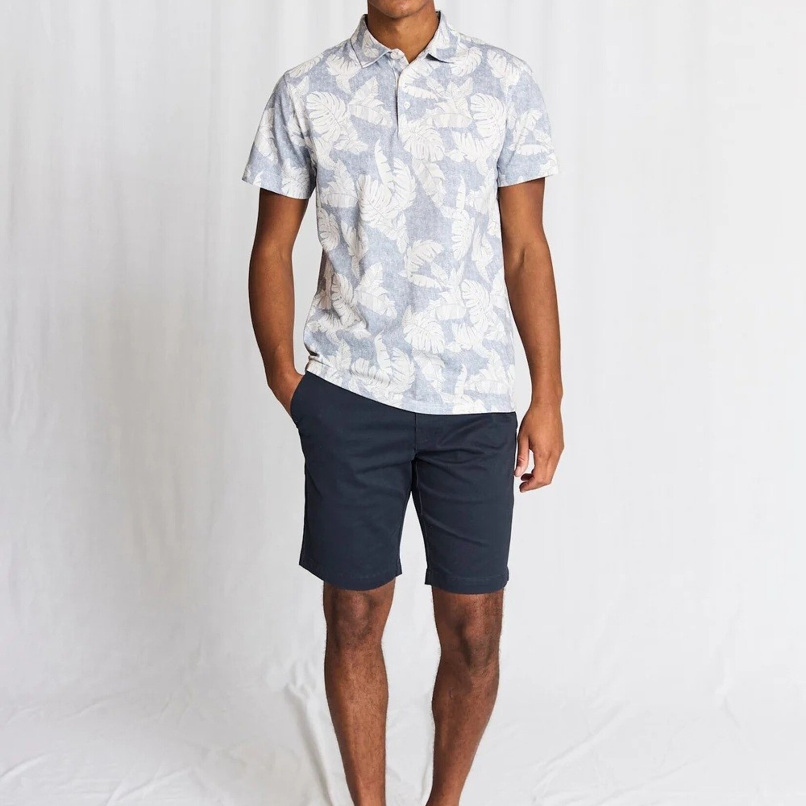 Bruun & Stengade HYRDA REGULAR FIT POLO | Dusty Blue