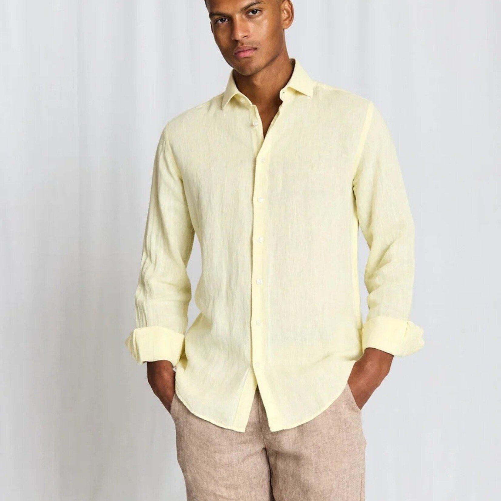 Bruun & Stengade TAHAKA LINEN BLEND | Yellow