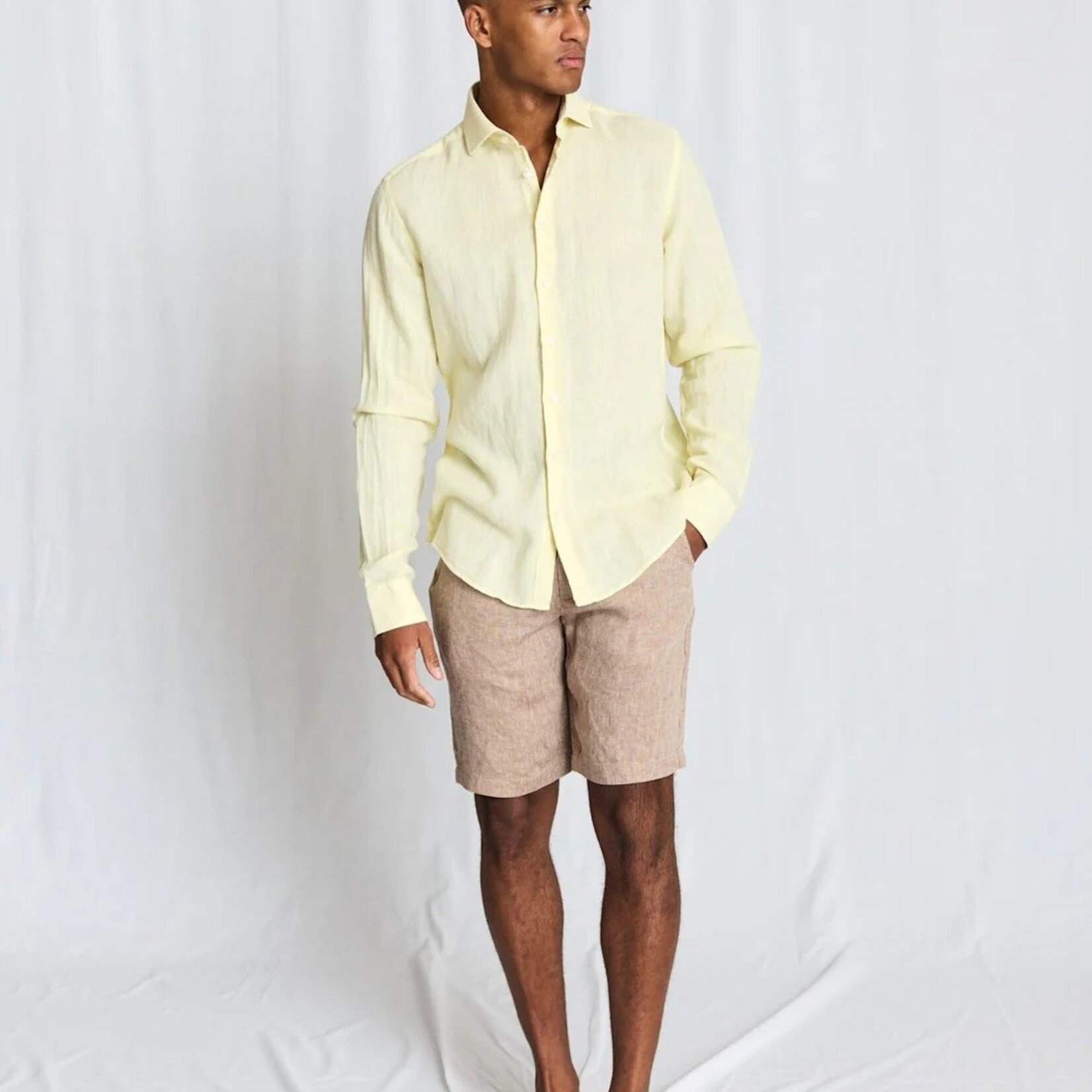 Bruun & Stengade TAHAKA LINEN BLEND | Yellow