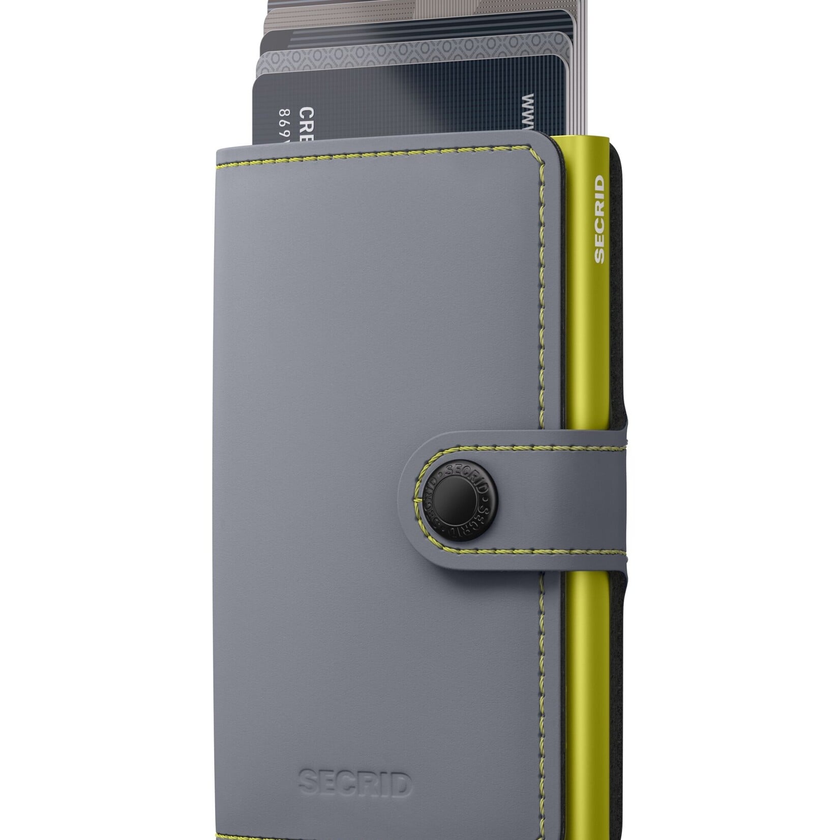 Secrid Secrid MATTE MINIWALLET | Grey-Lime