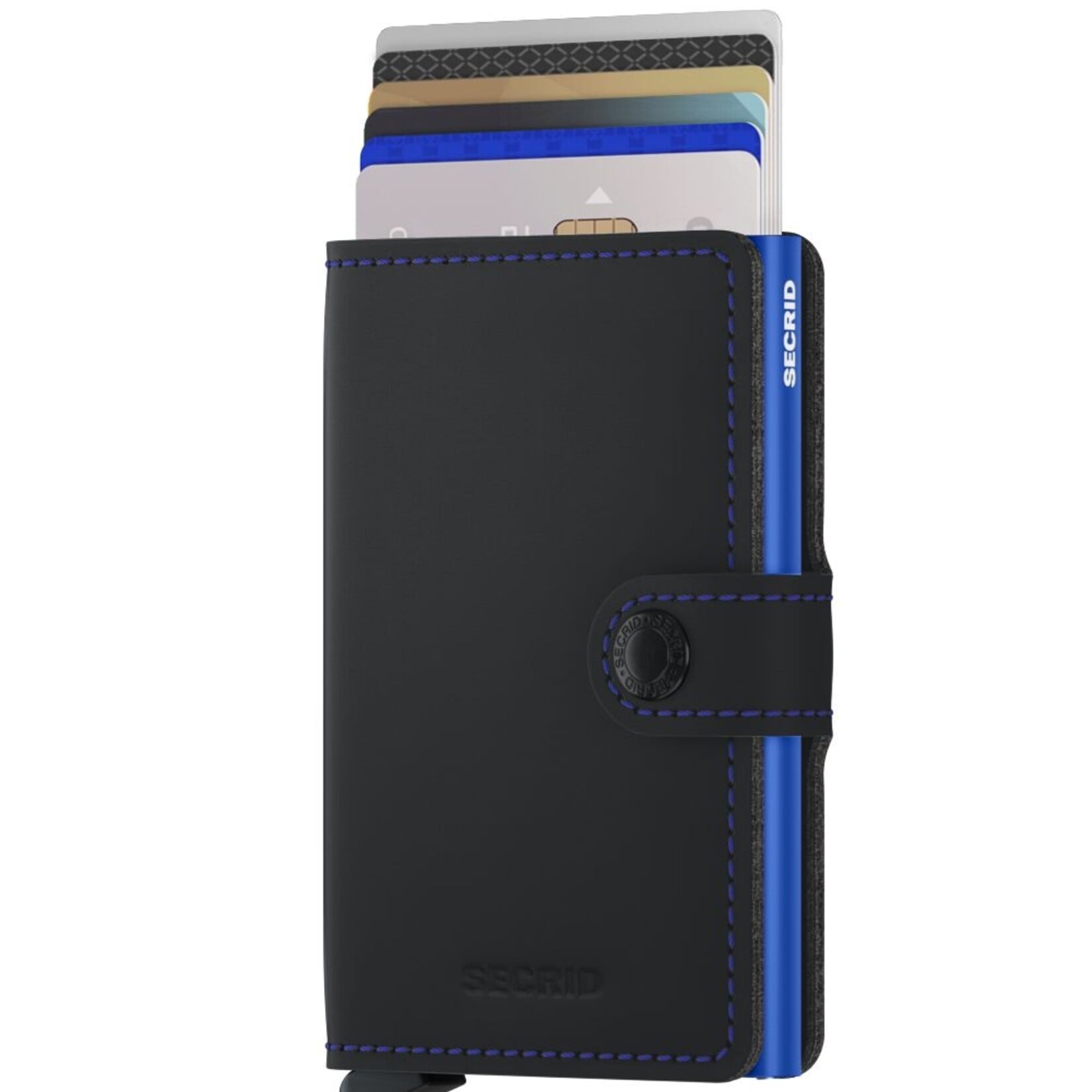 Secrid Secrid MATTE MINIWALLET | Black Blue