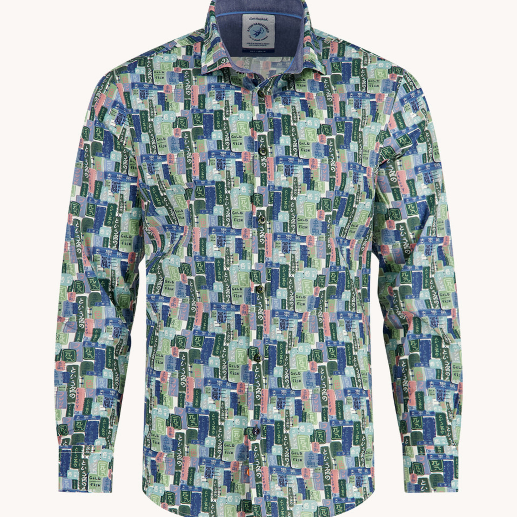 A Fish Named Fred TOKYO SIGNS | Multicolor Green