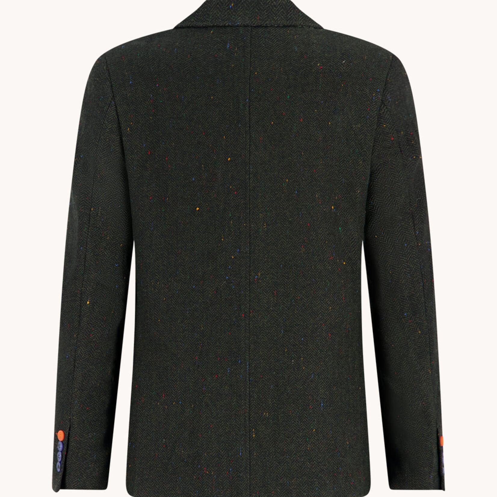 A Fish Named Fred HERRINGBONE BLAZER | Dark Green
