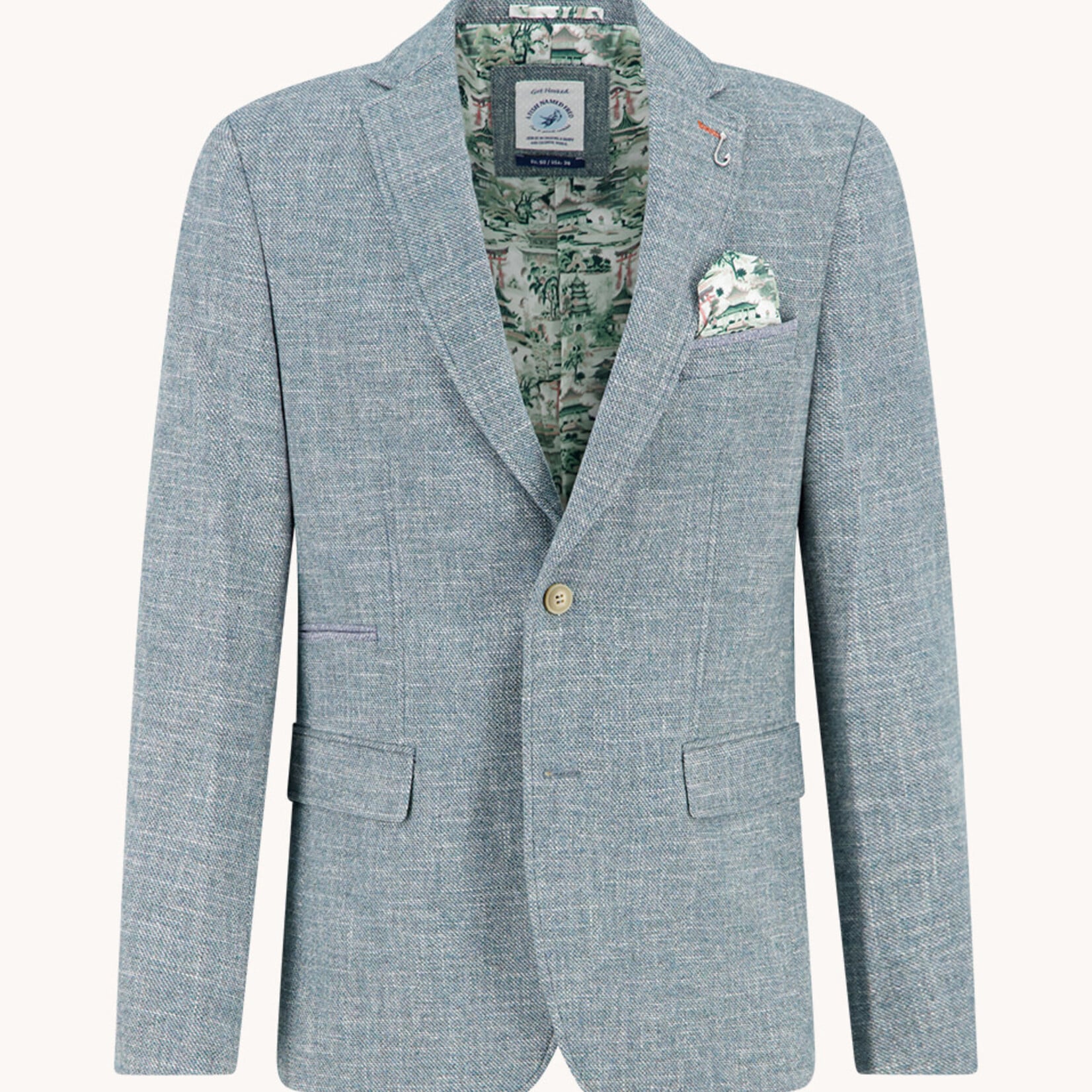 A Fish Named Fred STRUCTURED BLAZER | Forest Green