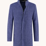 A Fish Named Fred A Fish Named Fred - Funnel Neck Coat | Blue |