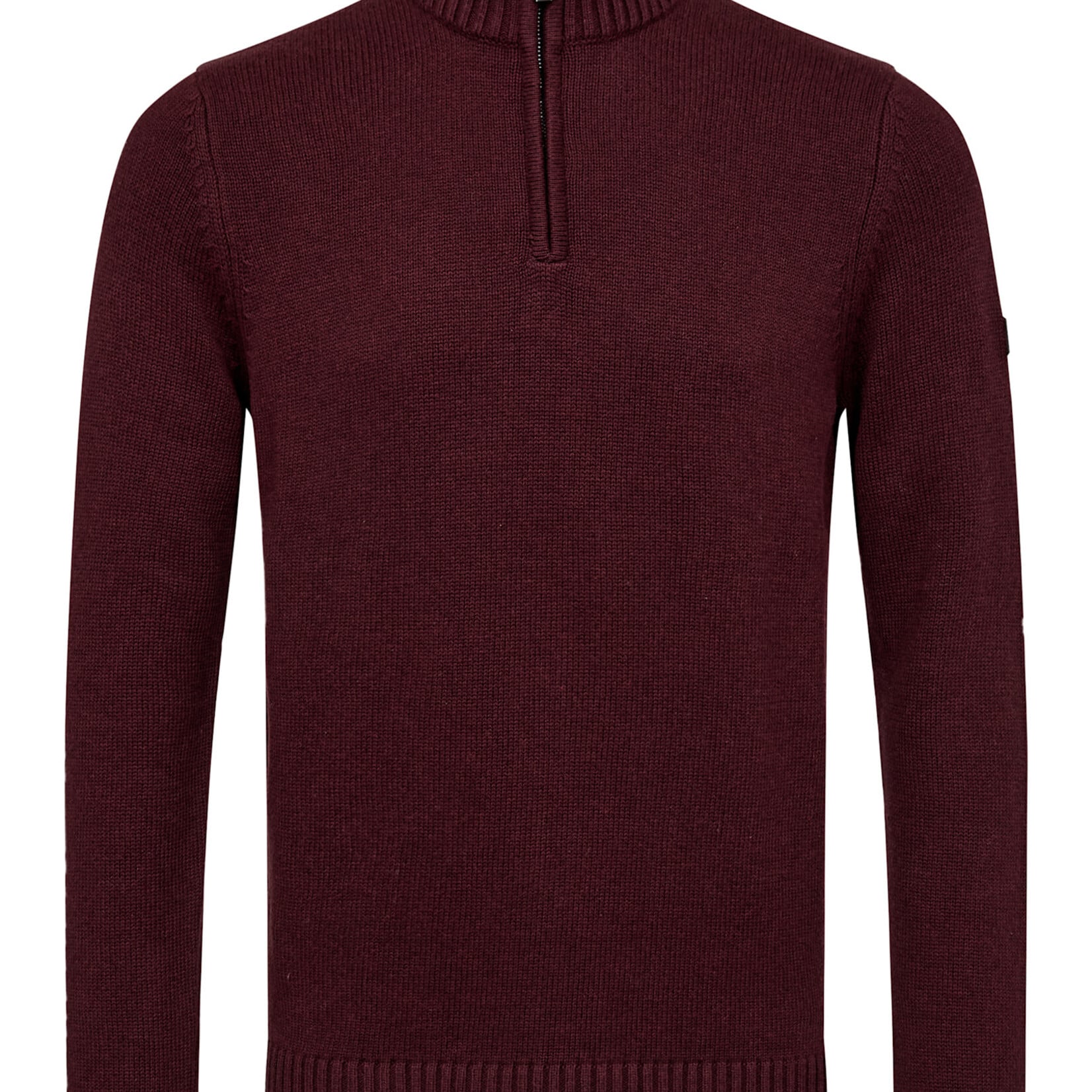 Bruun & Stengade CUNHA QUARTER-ZIP SWEATER