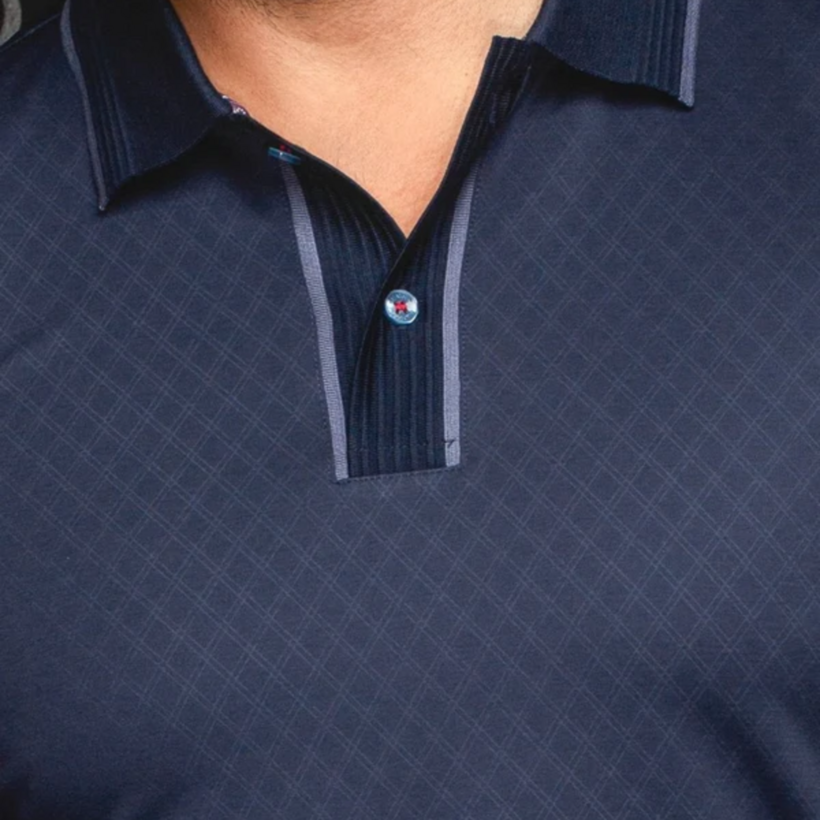 Au Noir KANT Long Sleeve Polo