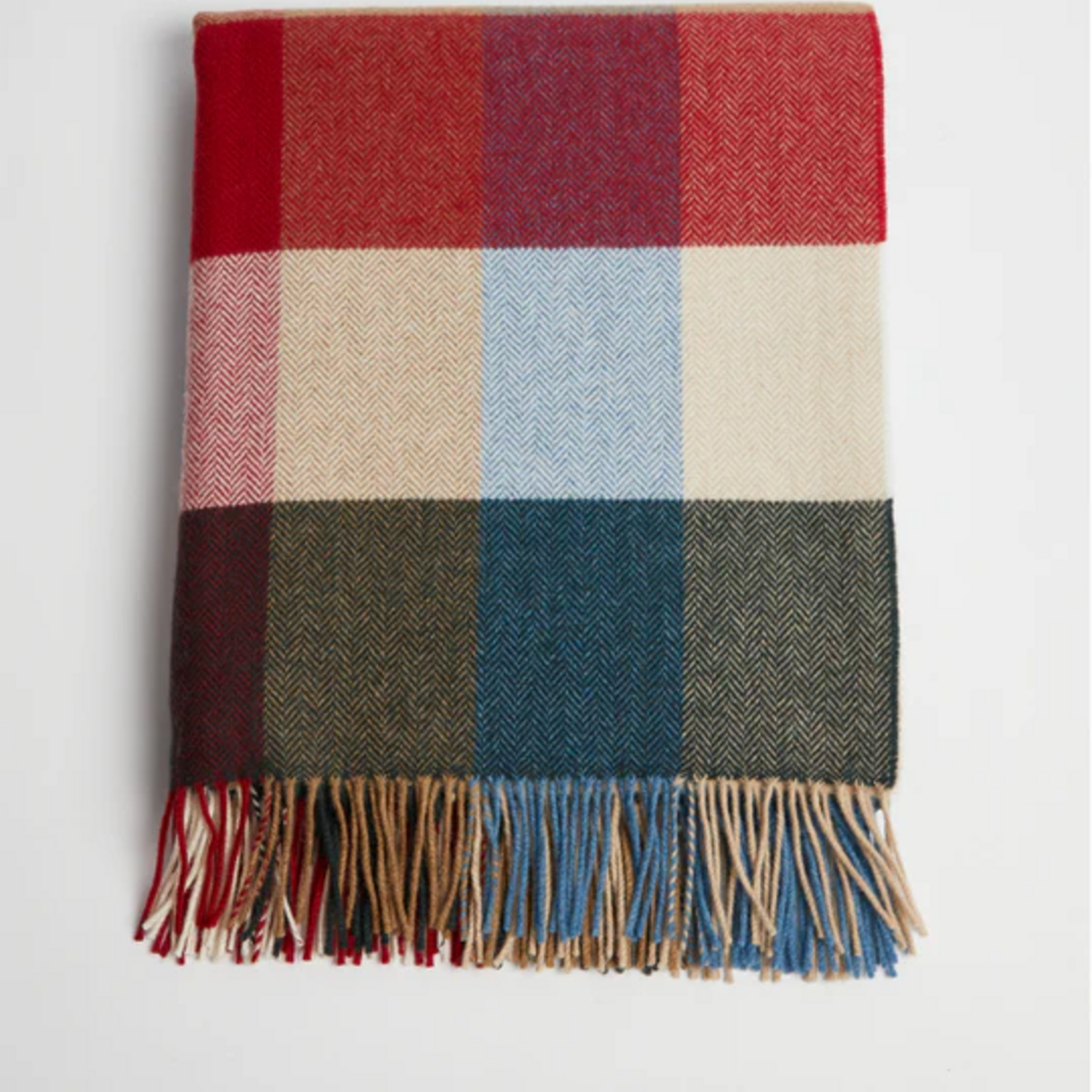 Highland Tartan Tweeds WOODLAND AVENUE THROW