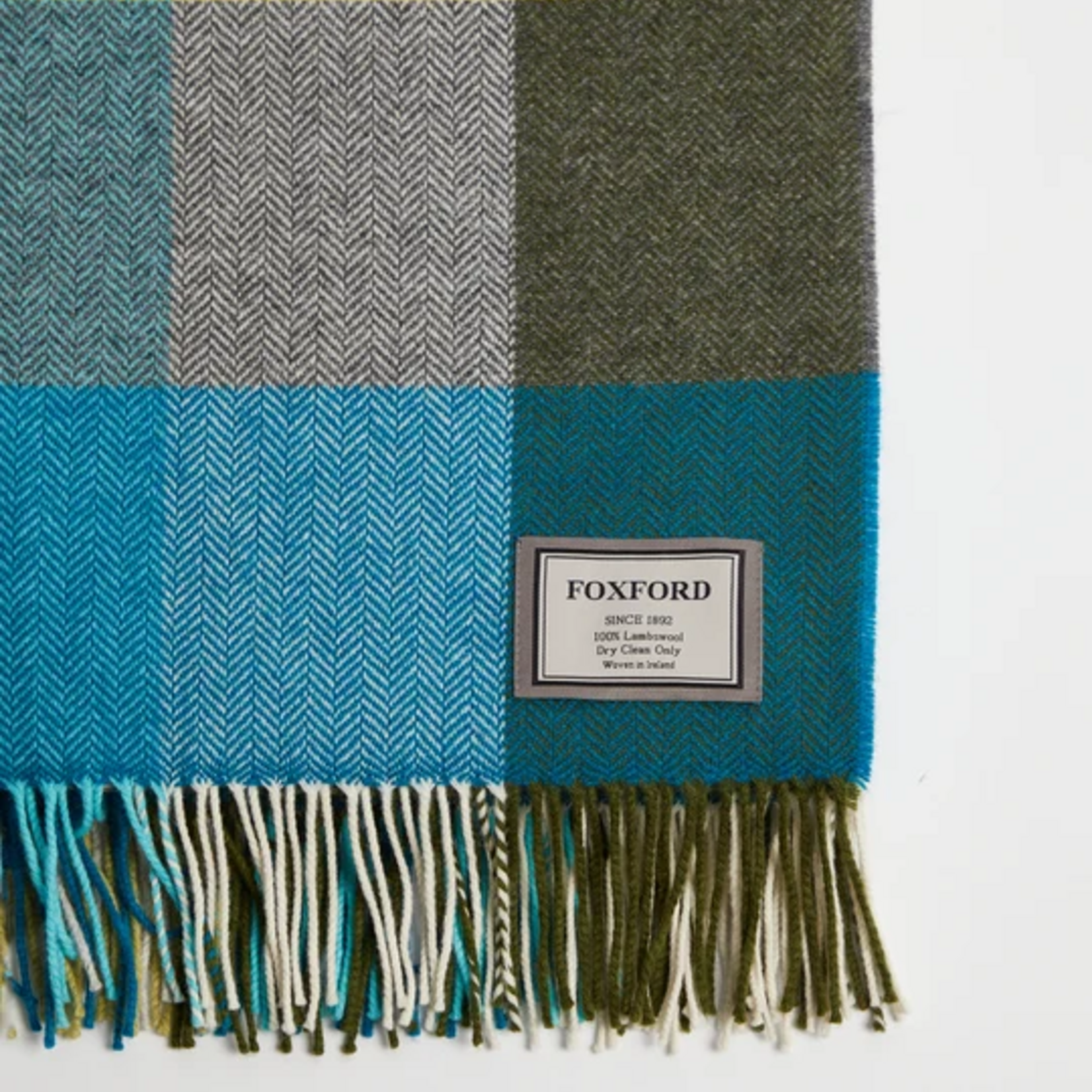 Highland Tartan Tweeds FOXFORD NEALE THROW
