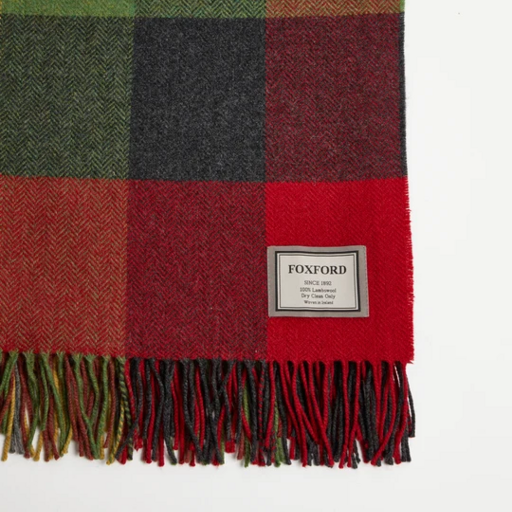 Highland Tartan Tweeds FOREST DRIVE THROW