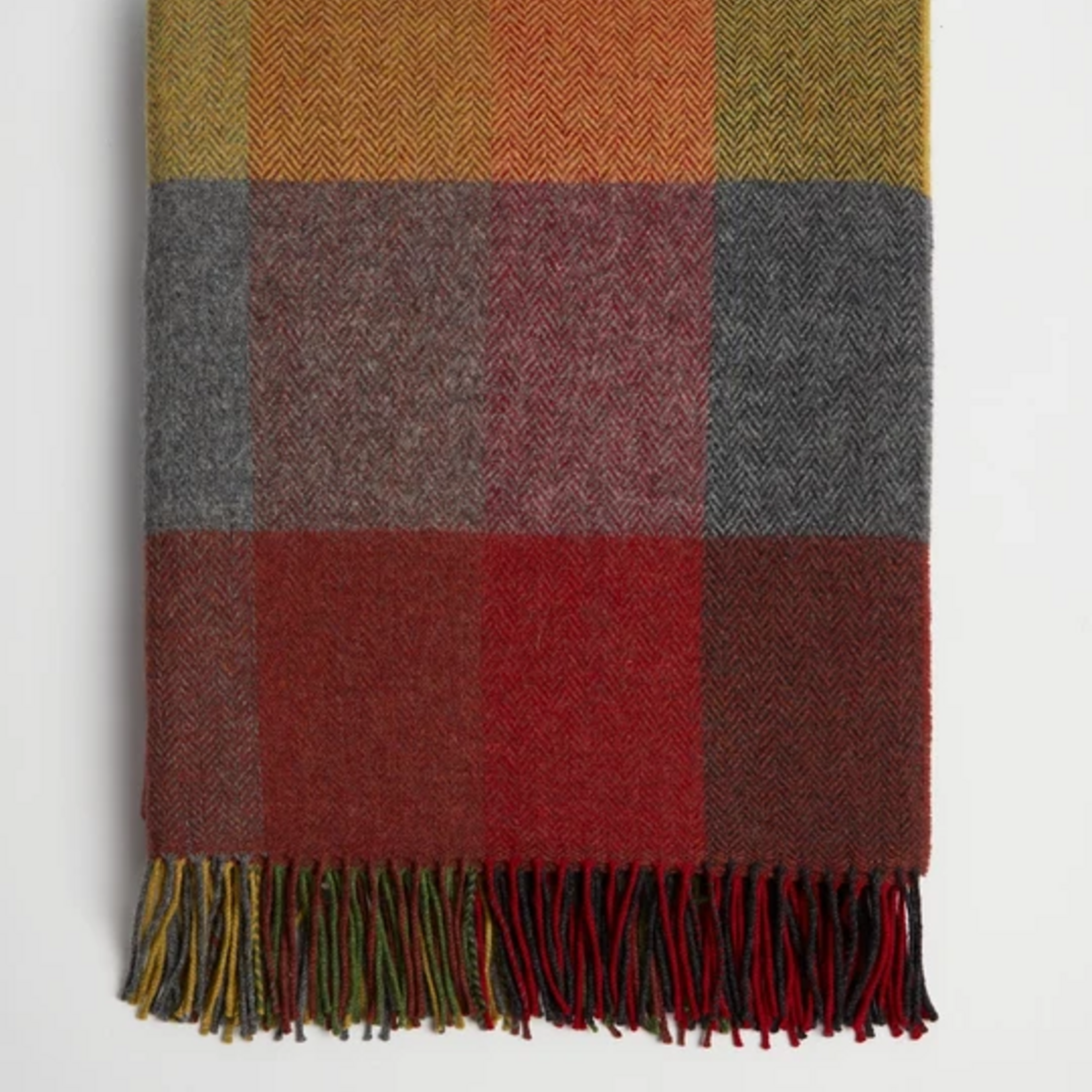 Highland Tartan Tweeds FOREST DRIVE THROW