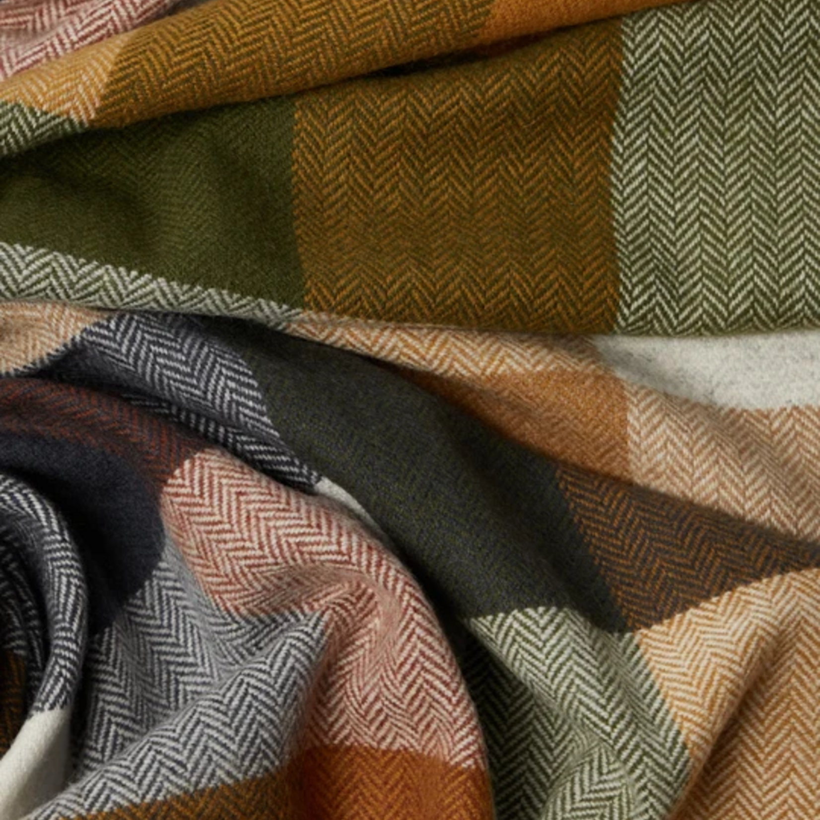Highland Tartan Tweeds FOXFORD  ARDAGH THROW