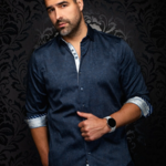 Au Noir Au Noir - JARRICK L/S Shirt | Navy
