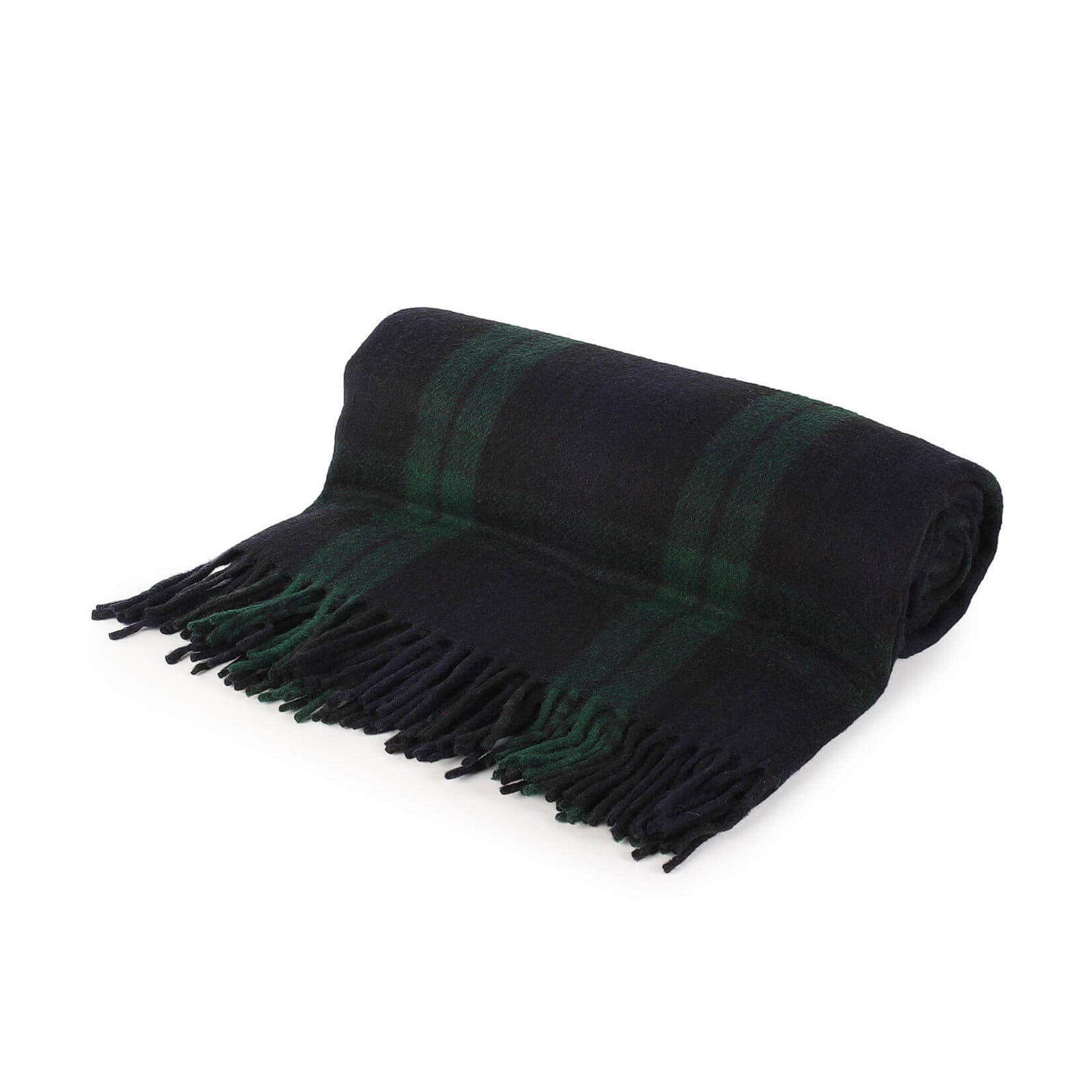 Highland Tartan Tweeds BLACK WATCH HIGHLAND TARTAN TWEED BLANKET