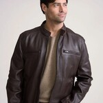 MAURITIUS Mauritius - BLACO Leather Jacket | Mahagony