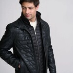 MAURITIUS Mauritius - CASSIAN Leather Coat | Black