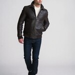 MAURITIUS Mauritius - GROVIG Leather Coat | Dr Chocolate