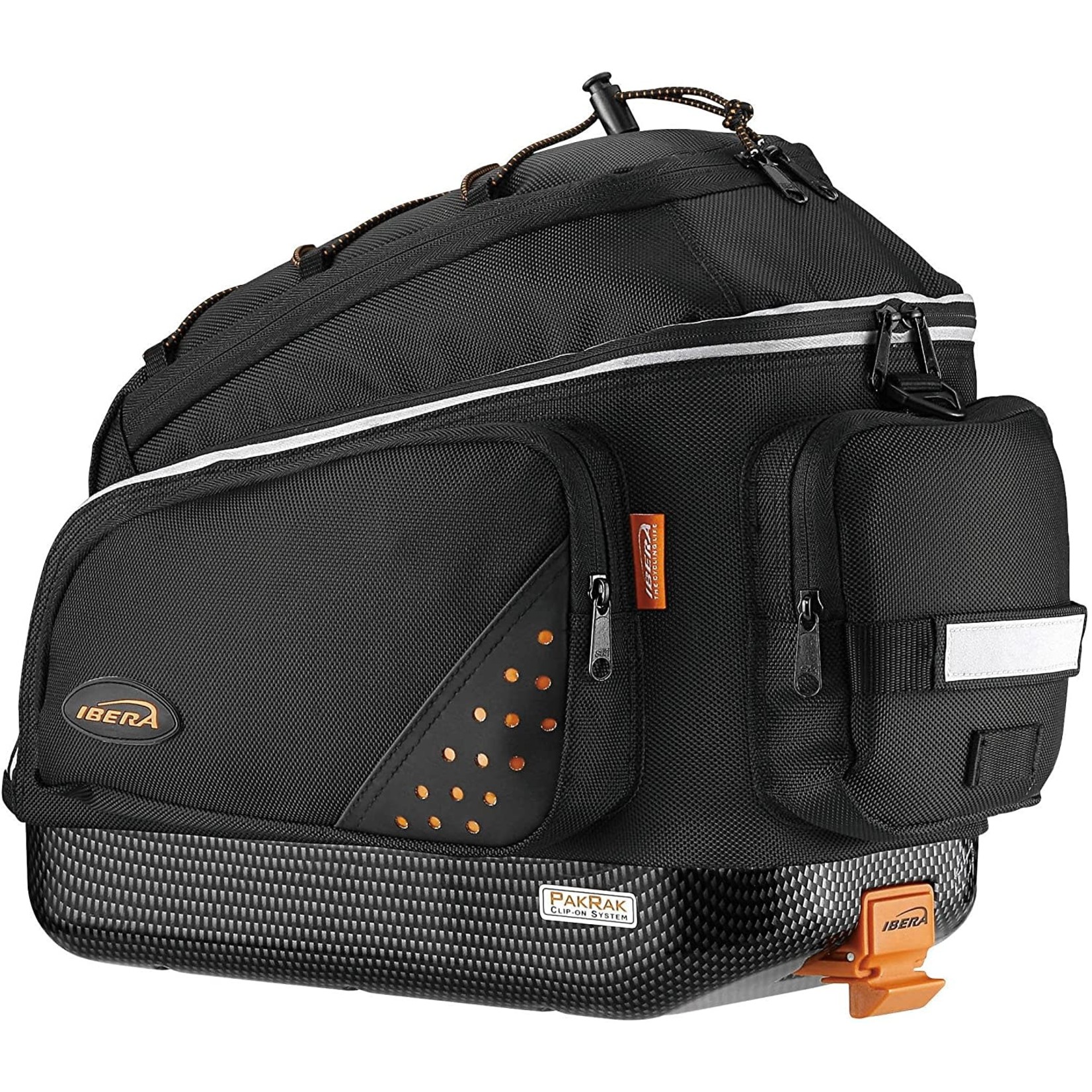 IBERA Pannier Bag - PAK RAK Clip-On Commuter Bag  17L  (for Ibera racks IB-RA5, IB-RA15, IB-RA11)